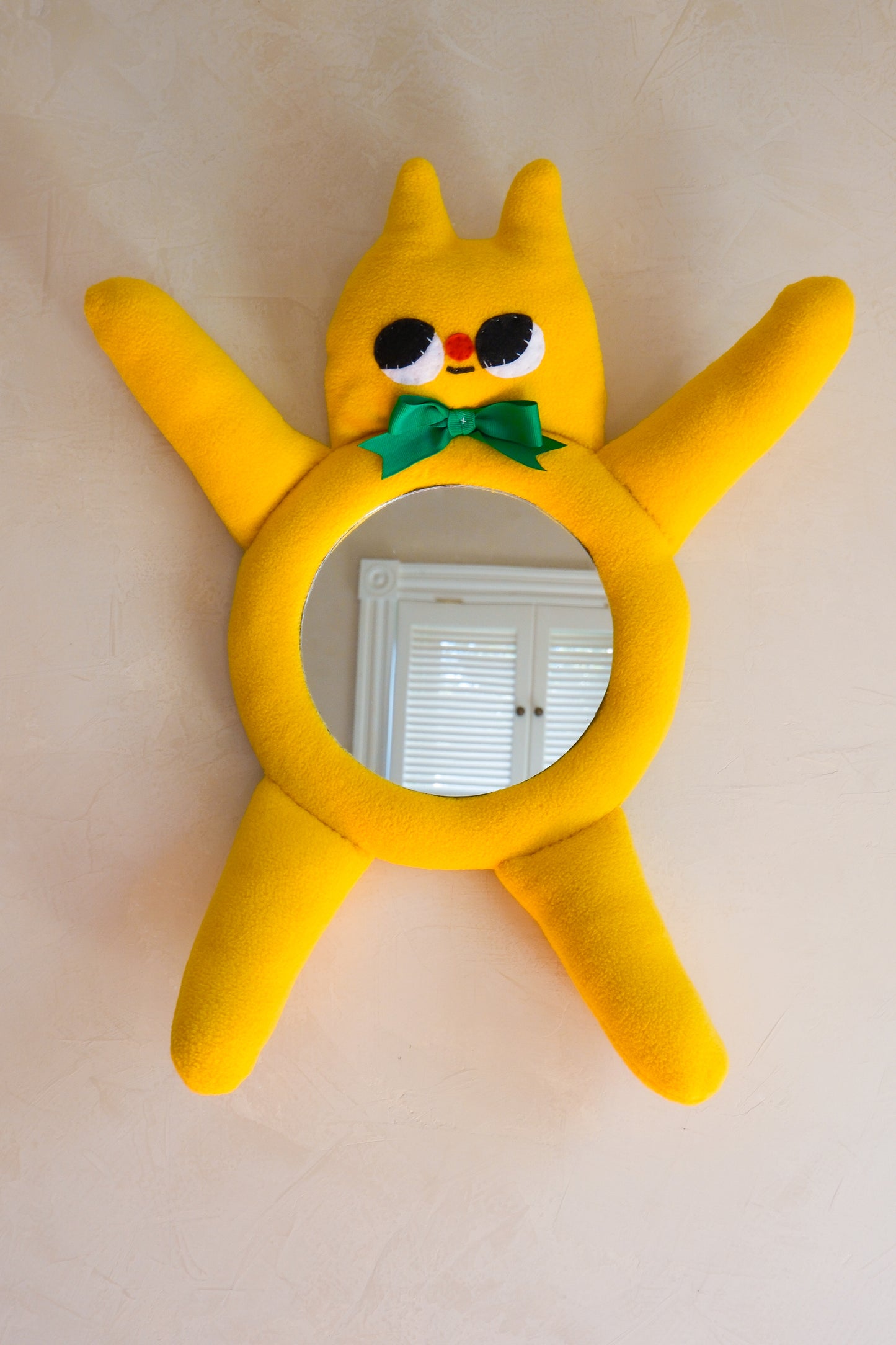 Classic Gooby Cat • Clunky Picnic Plush Mirror