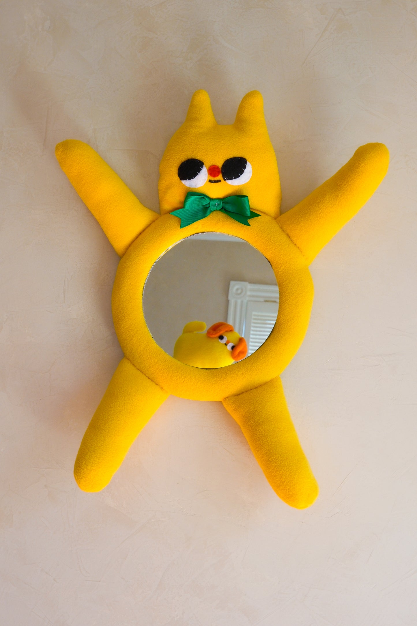 Classic Gooby Cat • Clunky Picnic Plush Mirror