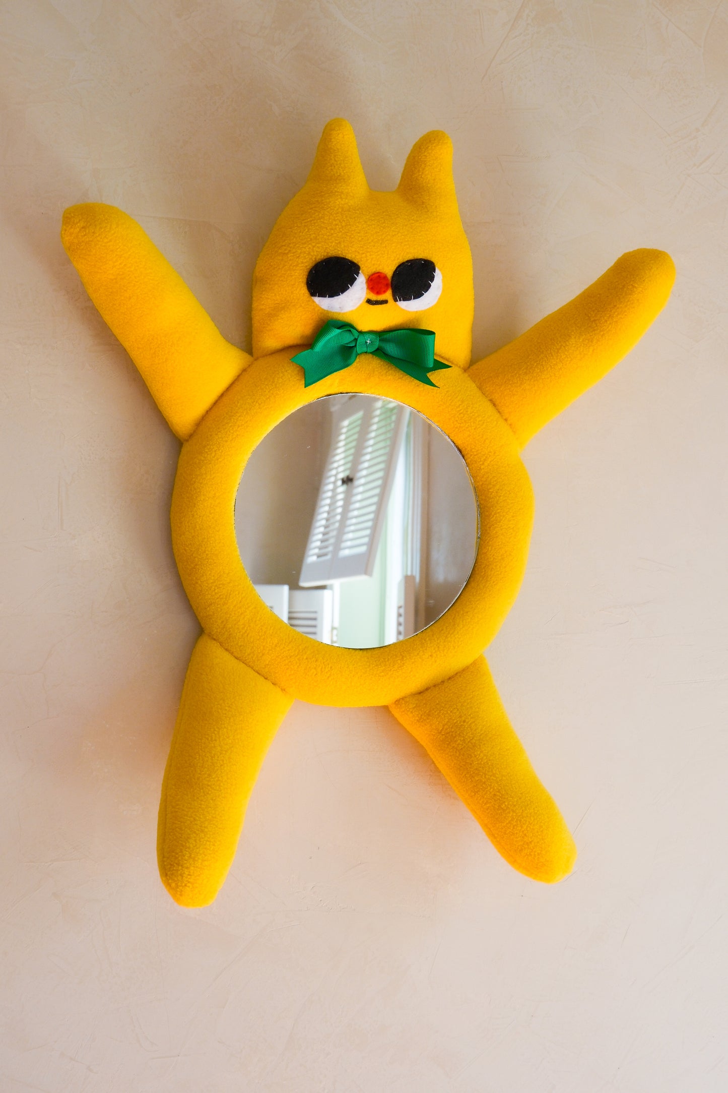 Classic Gooby Cat • Clunky Picnic Plush Mirror