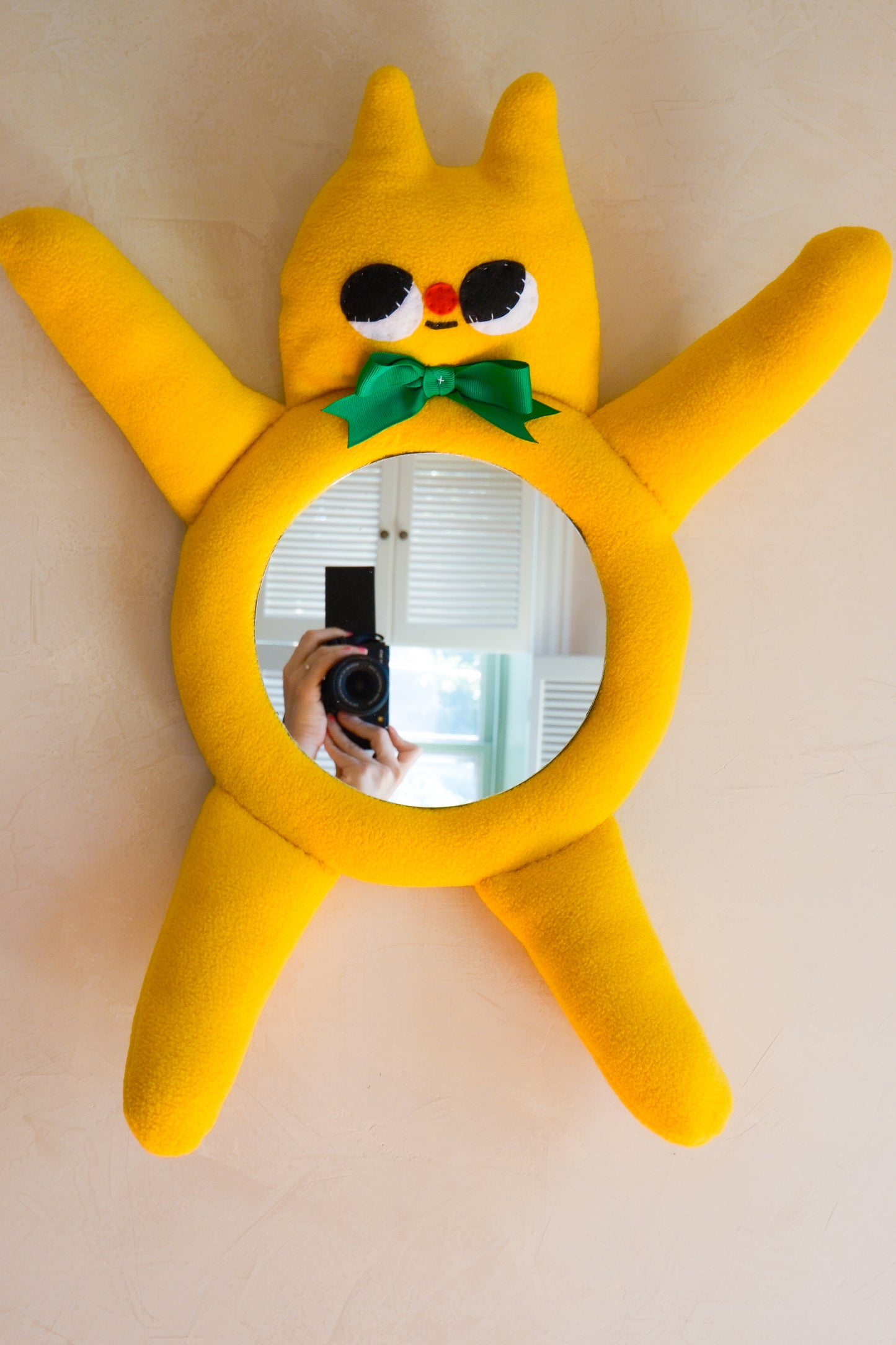 Classic Gooby Cat • Clunky Picnic Plush Mirror