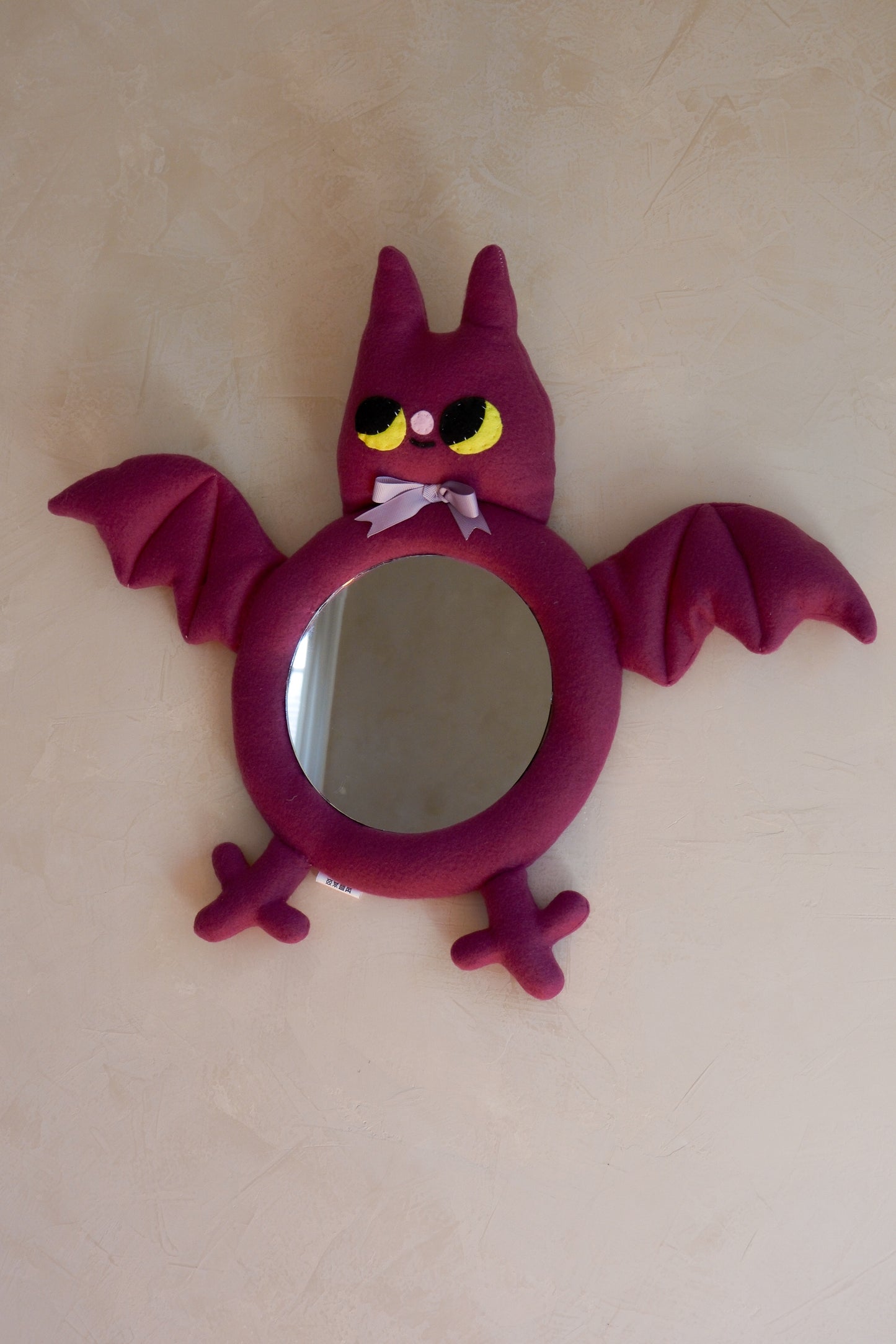 Mulberry Bat • Clunky Picnic Plush Mirror