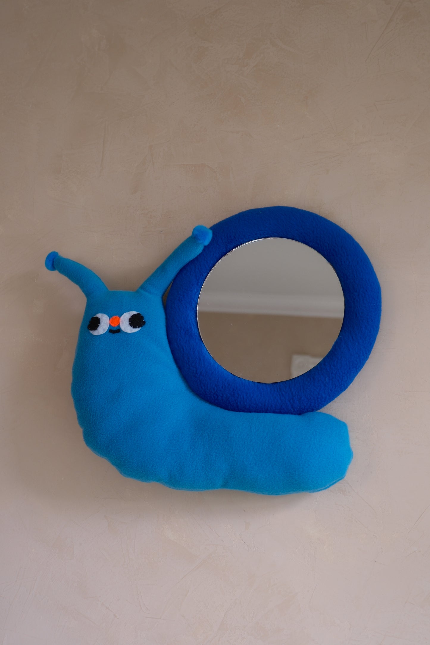 Blueberry Snail • Clunky Picnic Plush Mirror