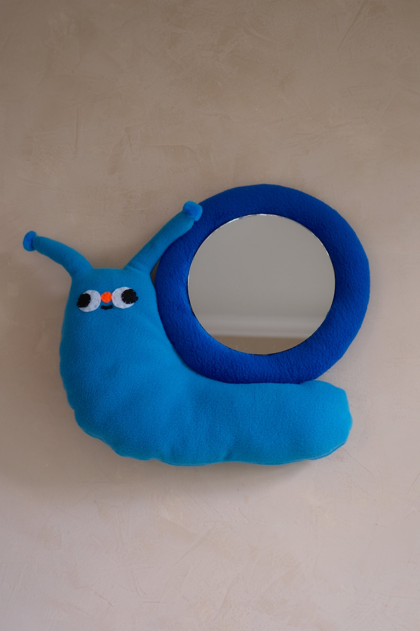 Blueberry Snail • Clunky Picnic Plush Mirror