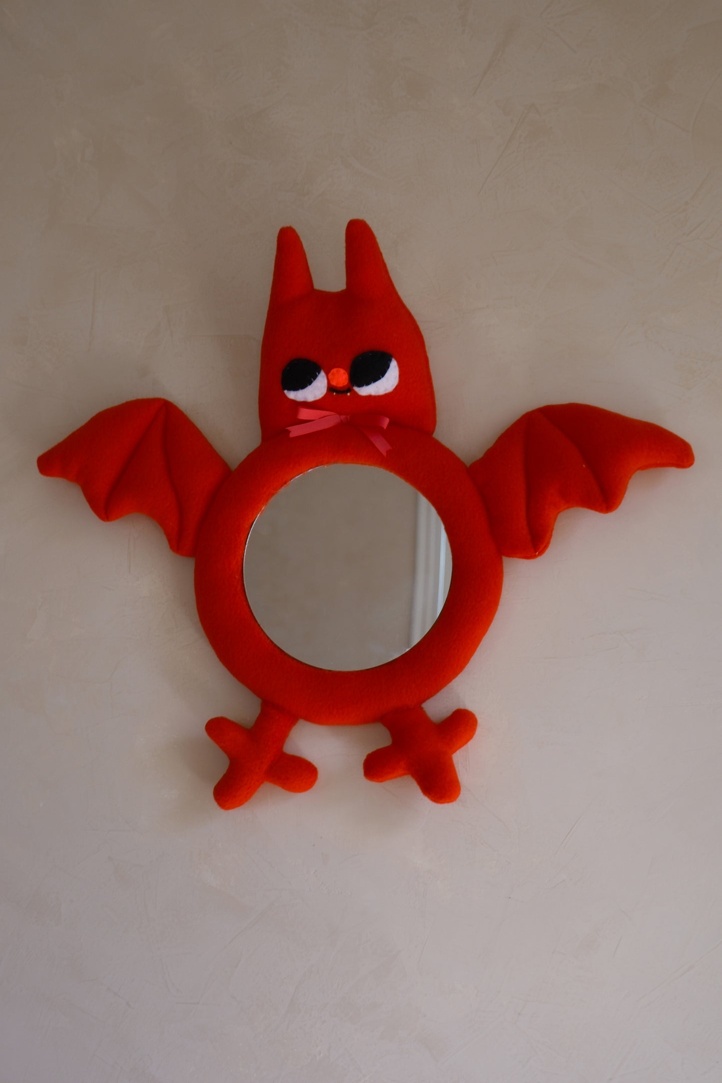Cherry Bat • Clunky Picnic Plush Mirror