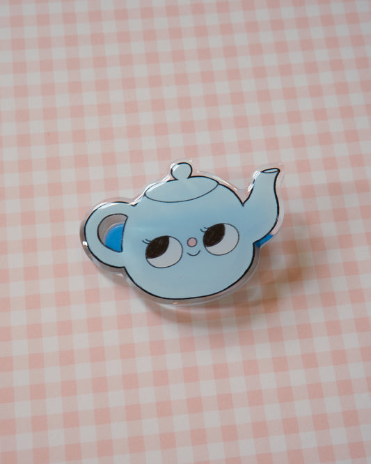 Teapot - Hair Clip