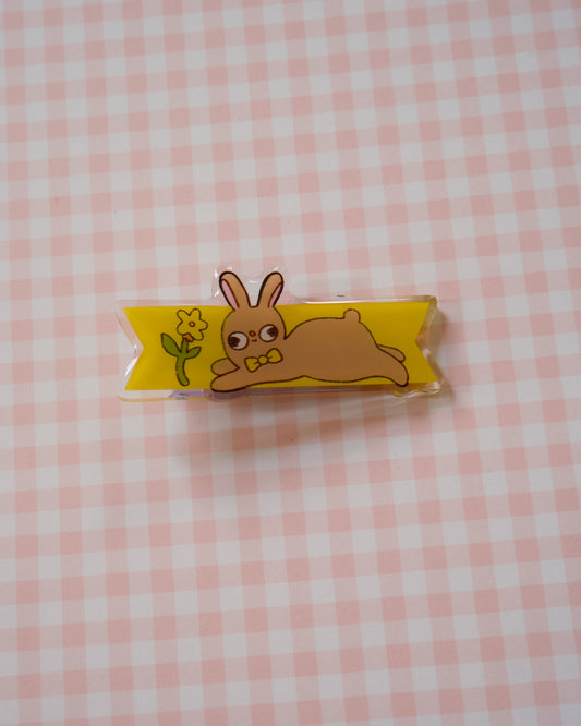 Peebee Bunny Banner - Hair Clip