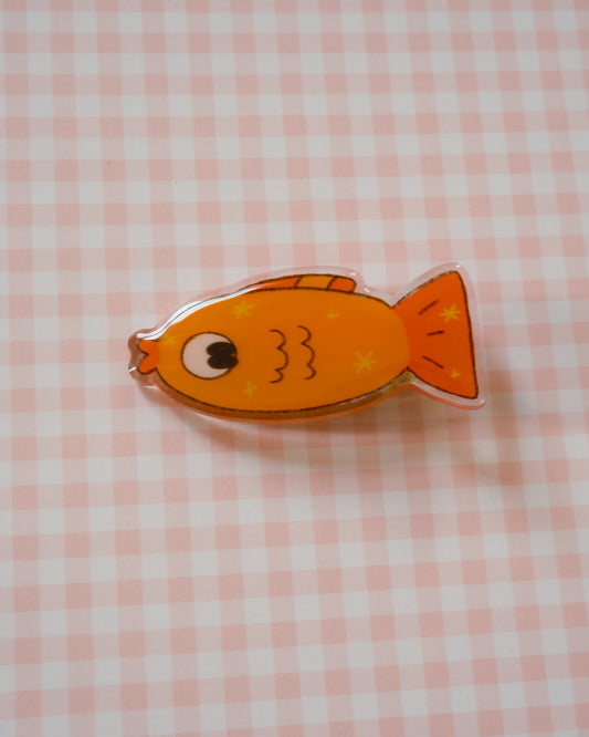 Goldie Fish - Hair Clip