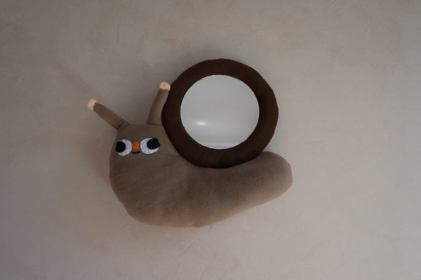 Very Normal Snail • Clunky Picnic Plush Mirror
