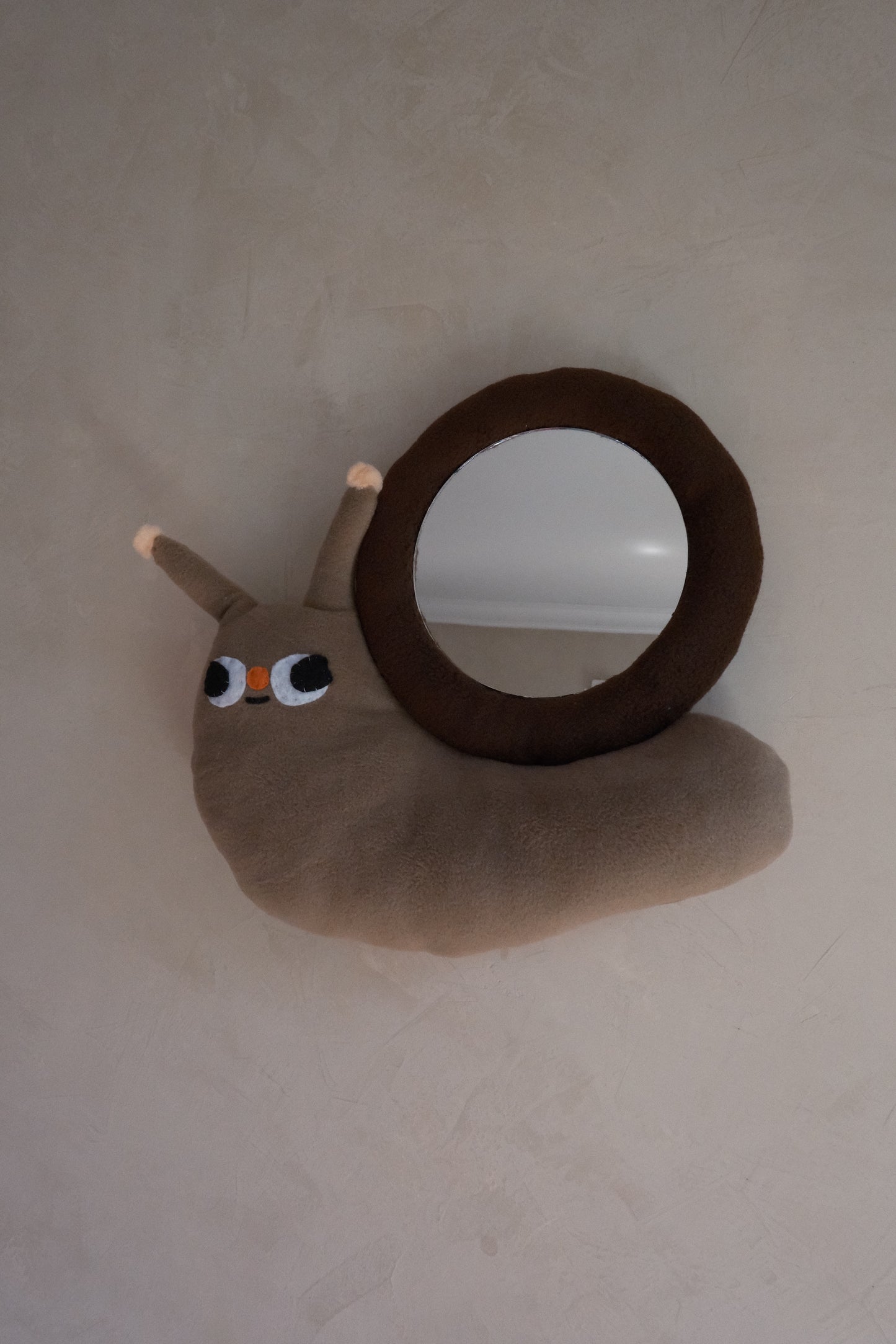 Very Normal Snail • Clunky Picnic Plush Mirror