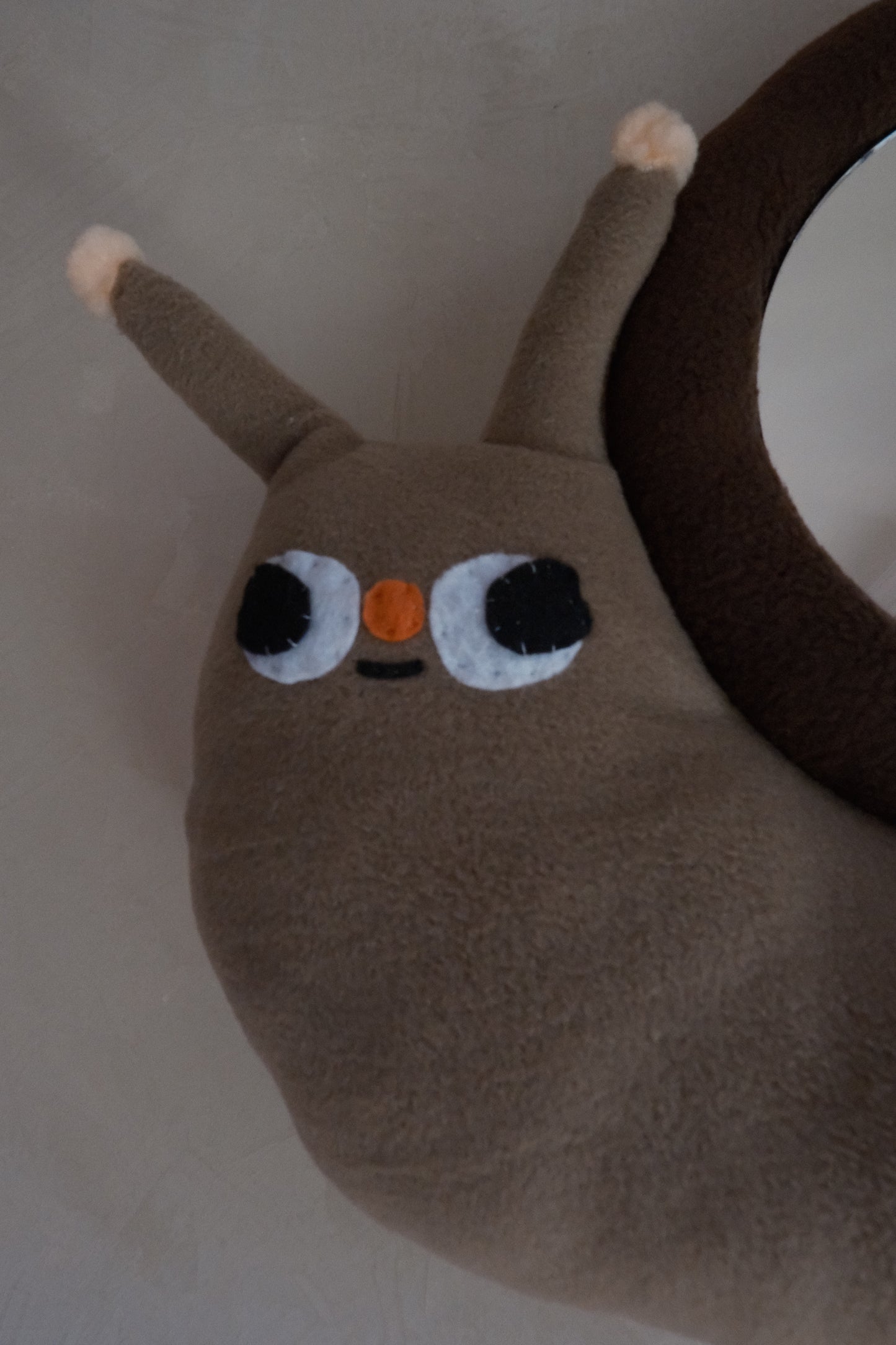 Very Normal Snail • Clunky Picnic Plush Mirror