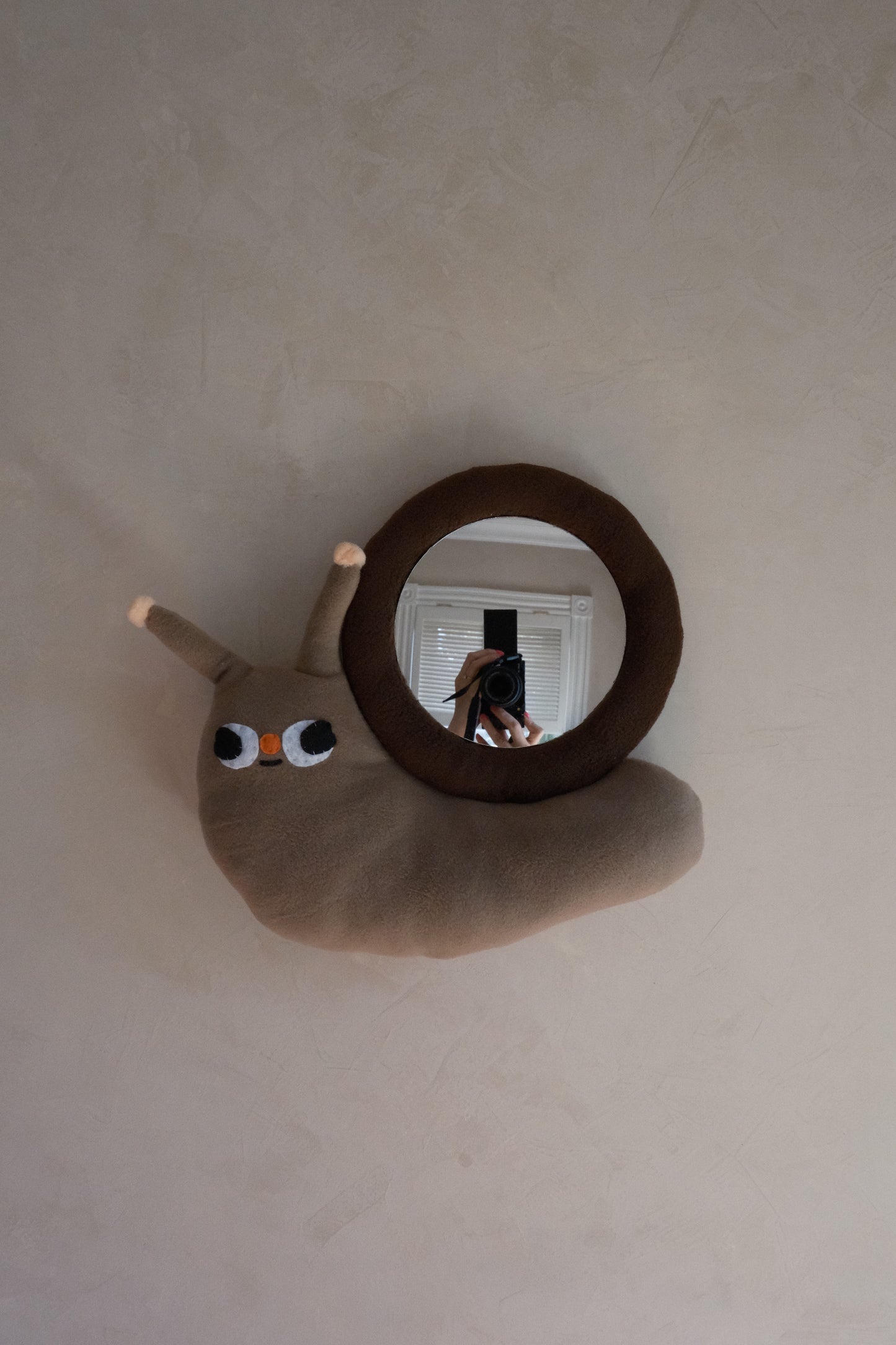 Very Normal Snail • Clunky Picnic Plush Mirror