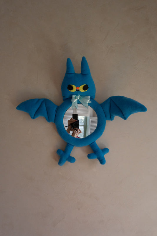Blueberry Bat • Clunky Picnic Plush Mirror