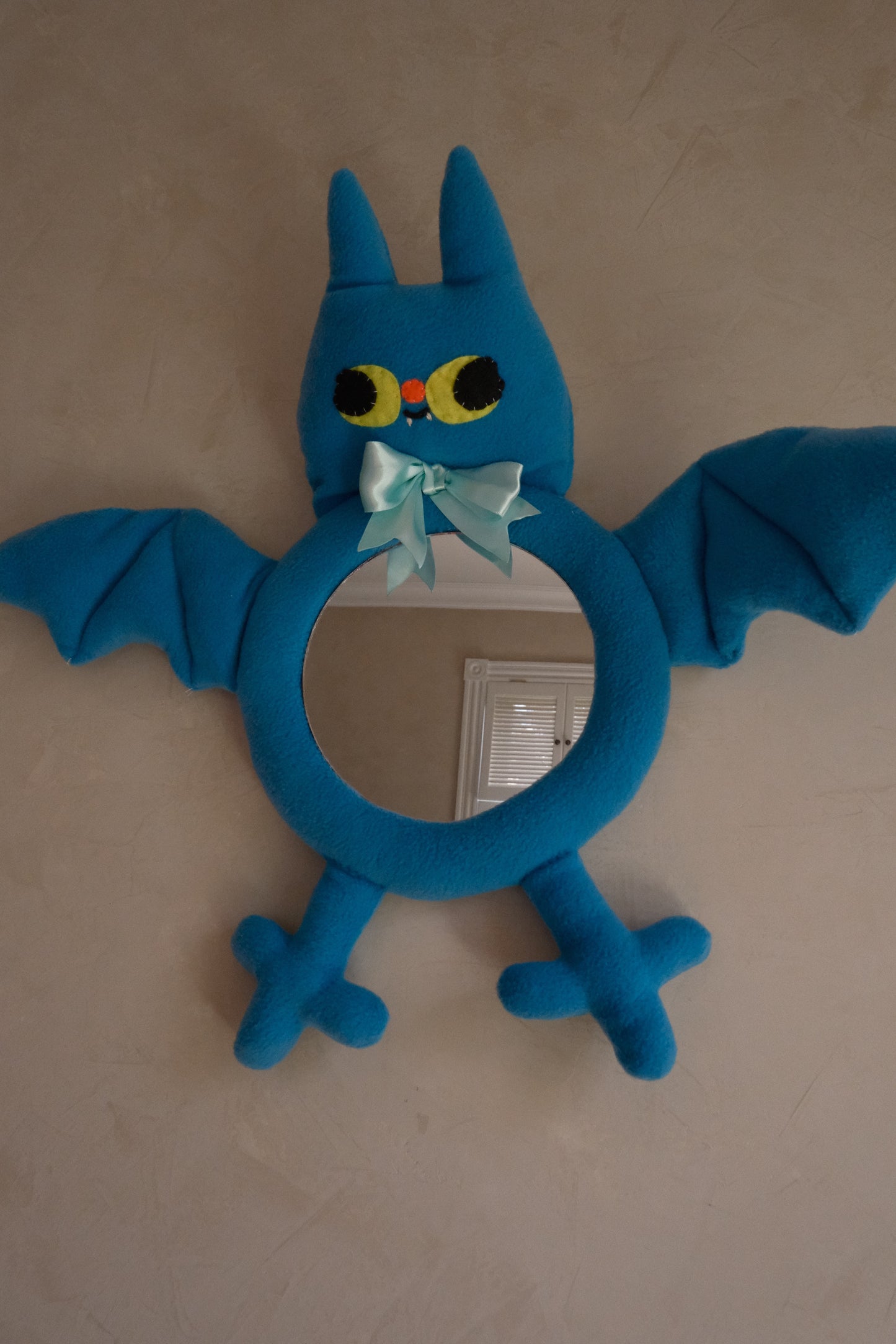 Blueberry Bat • Clunky Picnic Plush Mirror