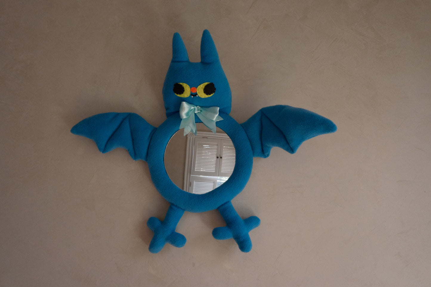 Blueberry Bat • Clunky Picnic Plush Mirror