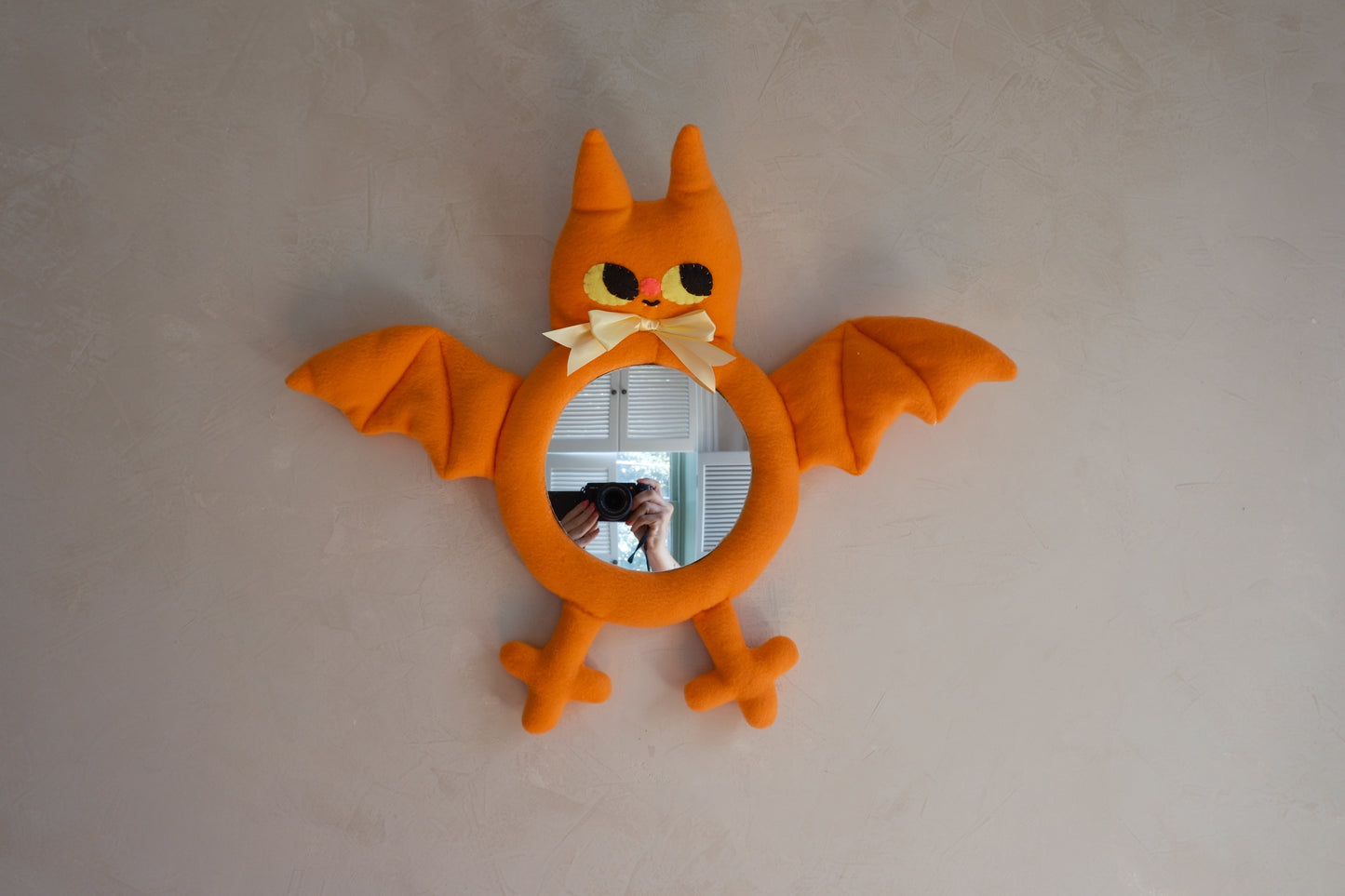Clementine Bat • Clunky Picnic Plush Mirror