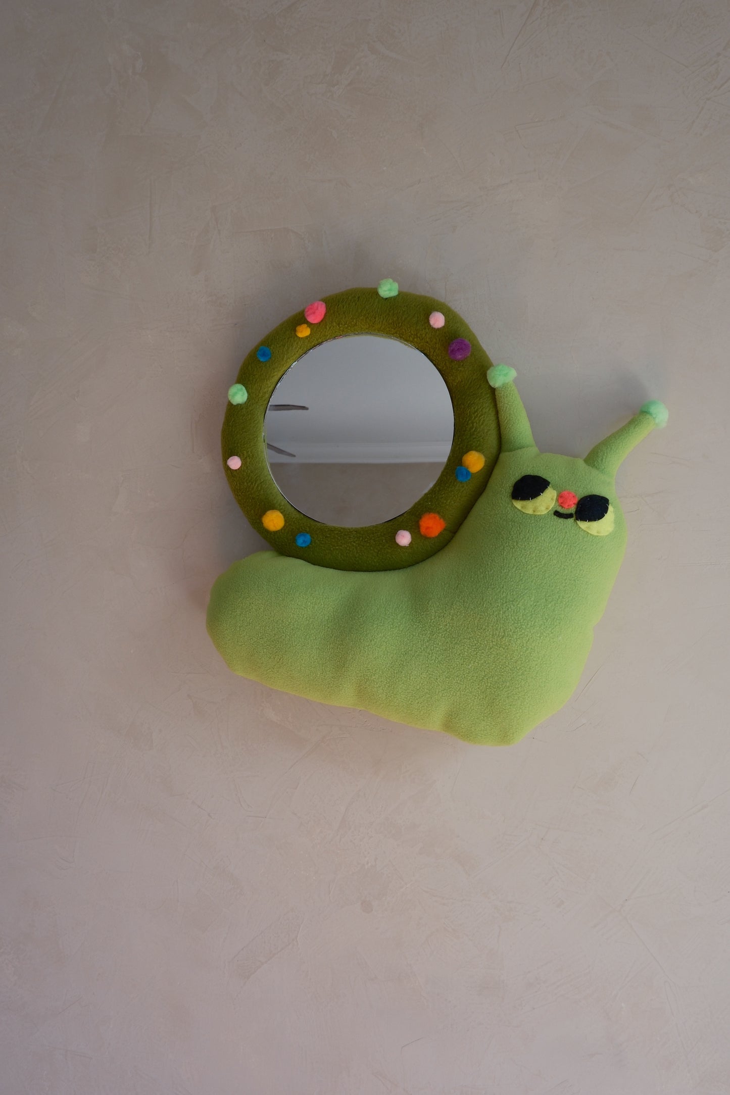 Cactus Snail • Clunky Picnic Plush Mirror