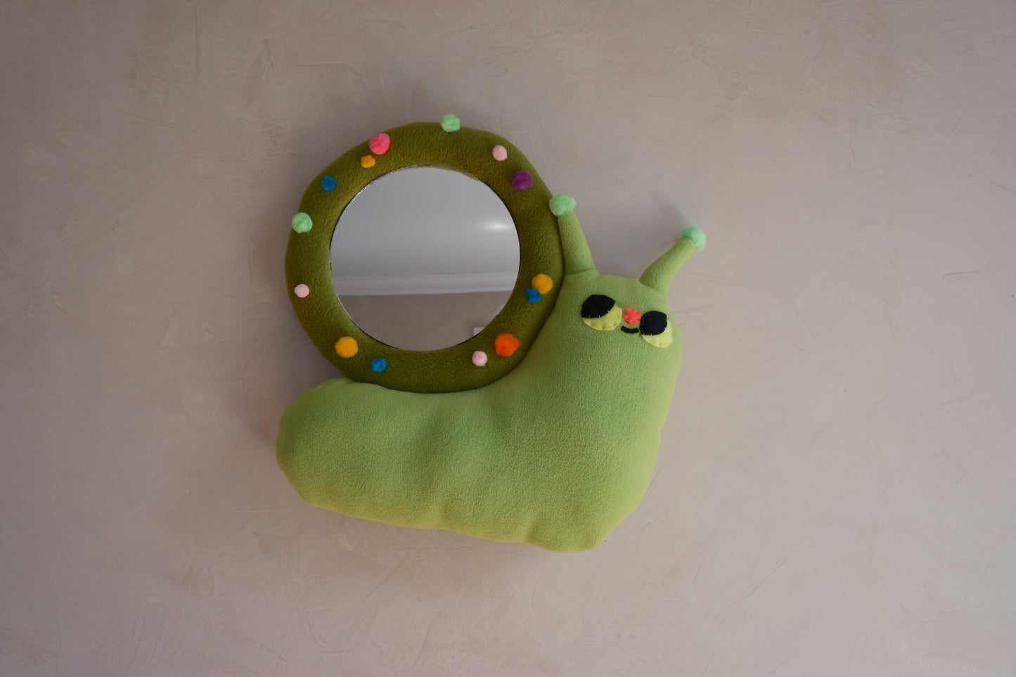 Cactus Snail • Clunky Picnic Plush Mirror