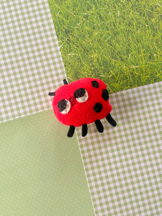 #3 Lady Bug - Mini Clunky Plush Collectible