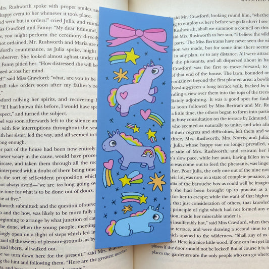 Unicorn Skies Bookmark