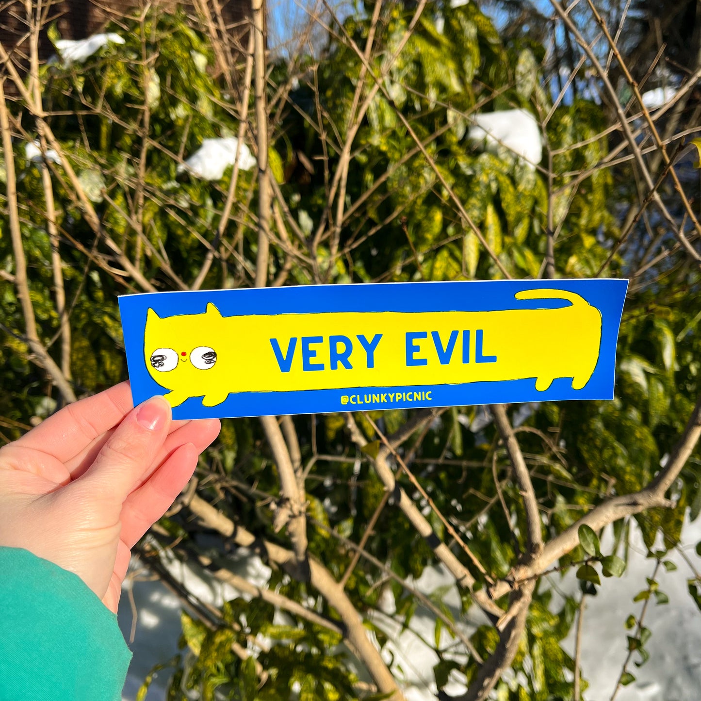 VERY EVIL! Bumper Sticker