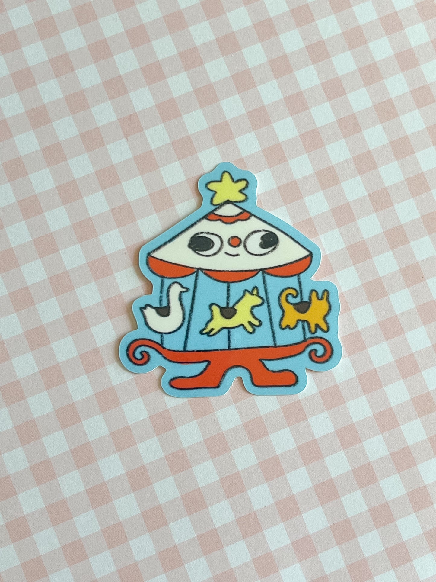 Clunky Carousel Sticker