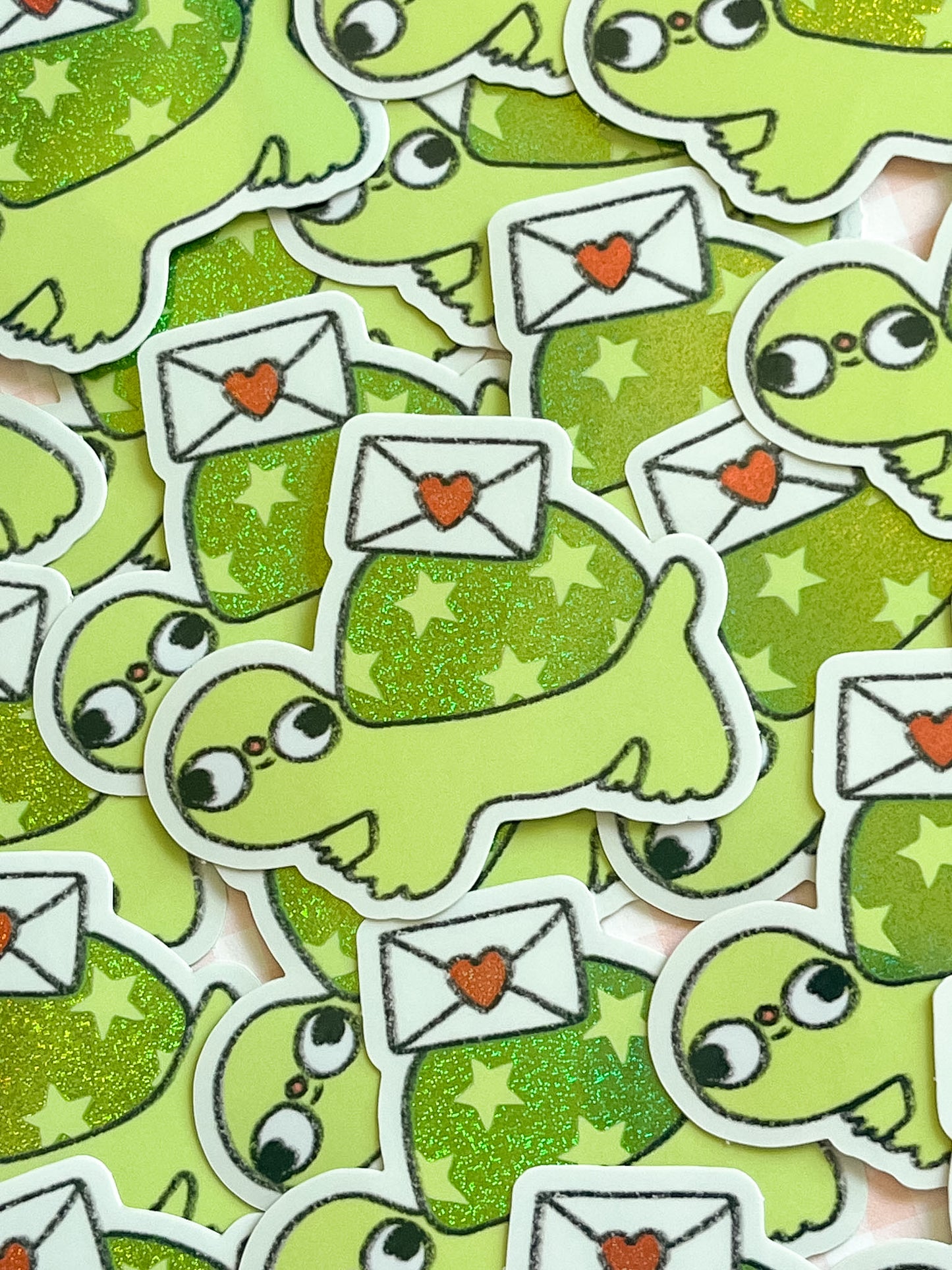 Letter Carrier Turtle Sticker