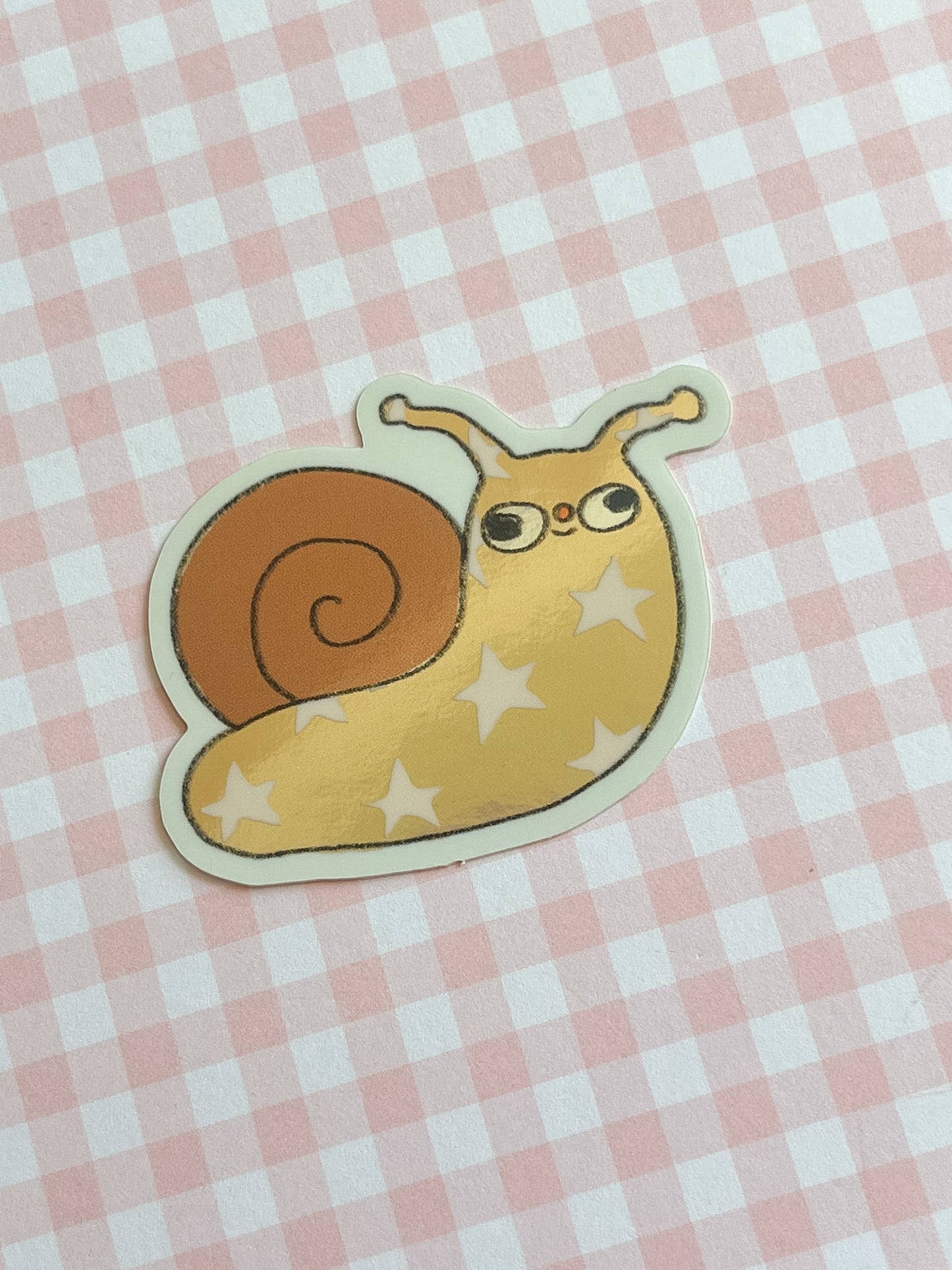 Superstar Snail Sticker