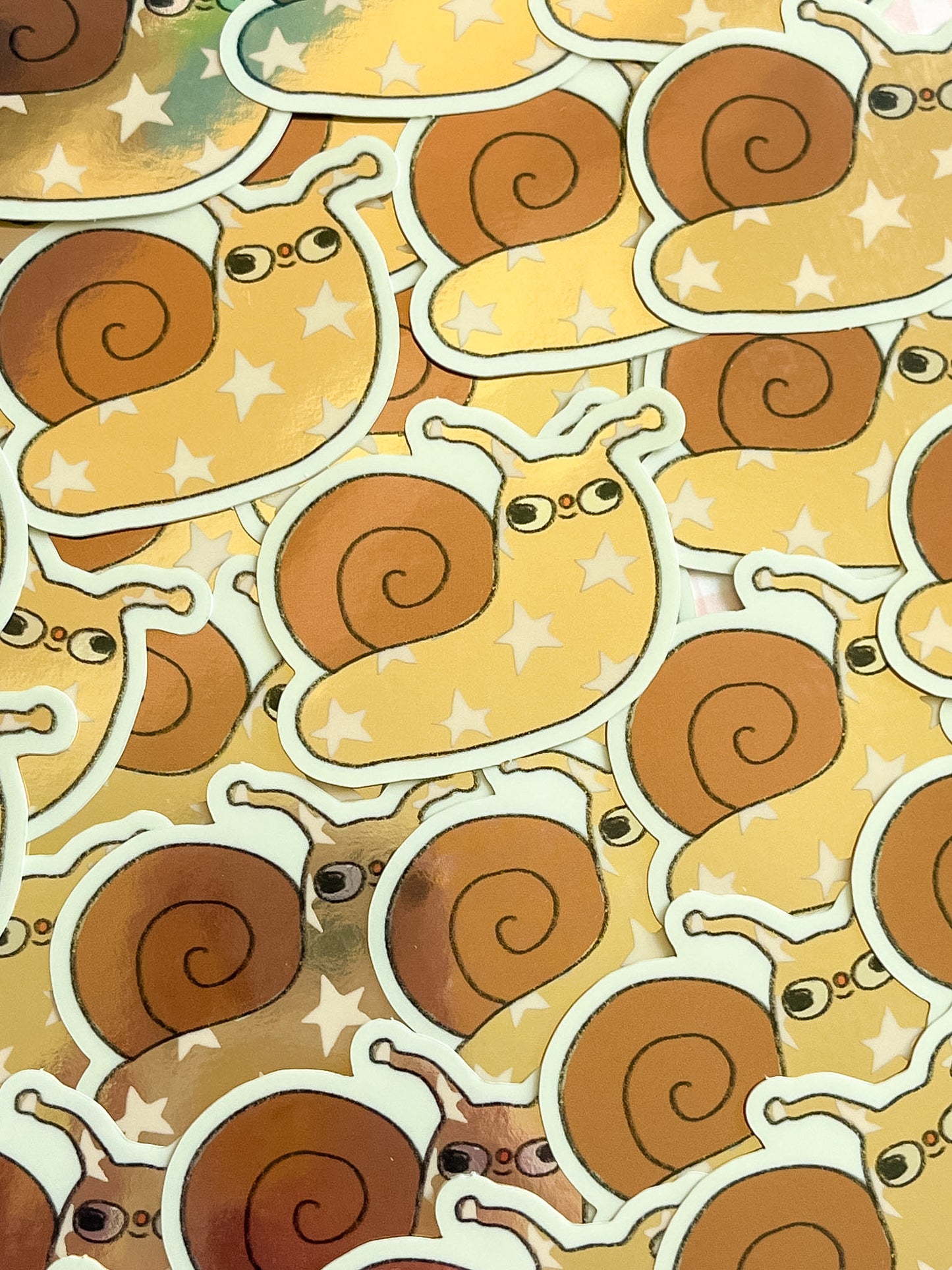 Superstar Snail Sticker