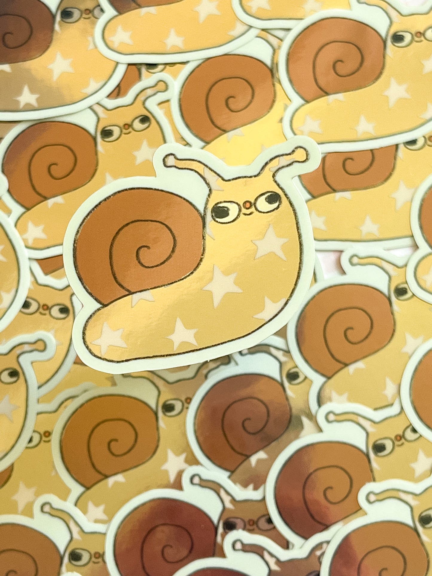 Superstar Snail Sticker