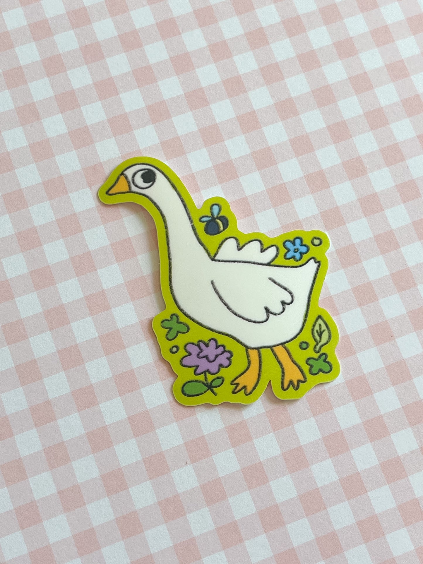 Meadow Goose Sticker