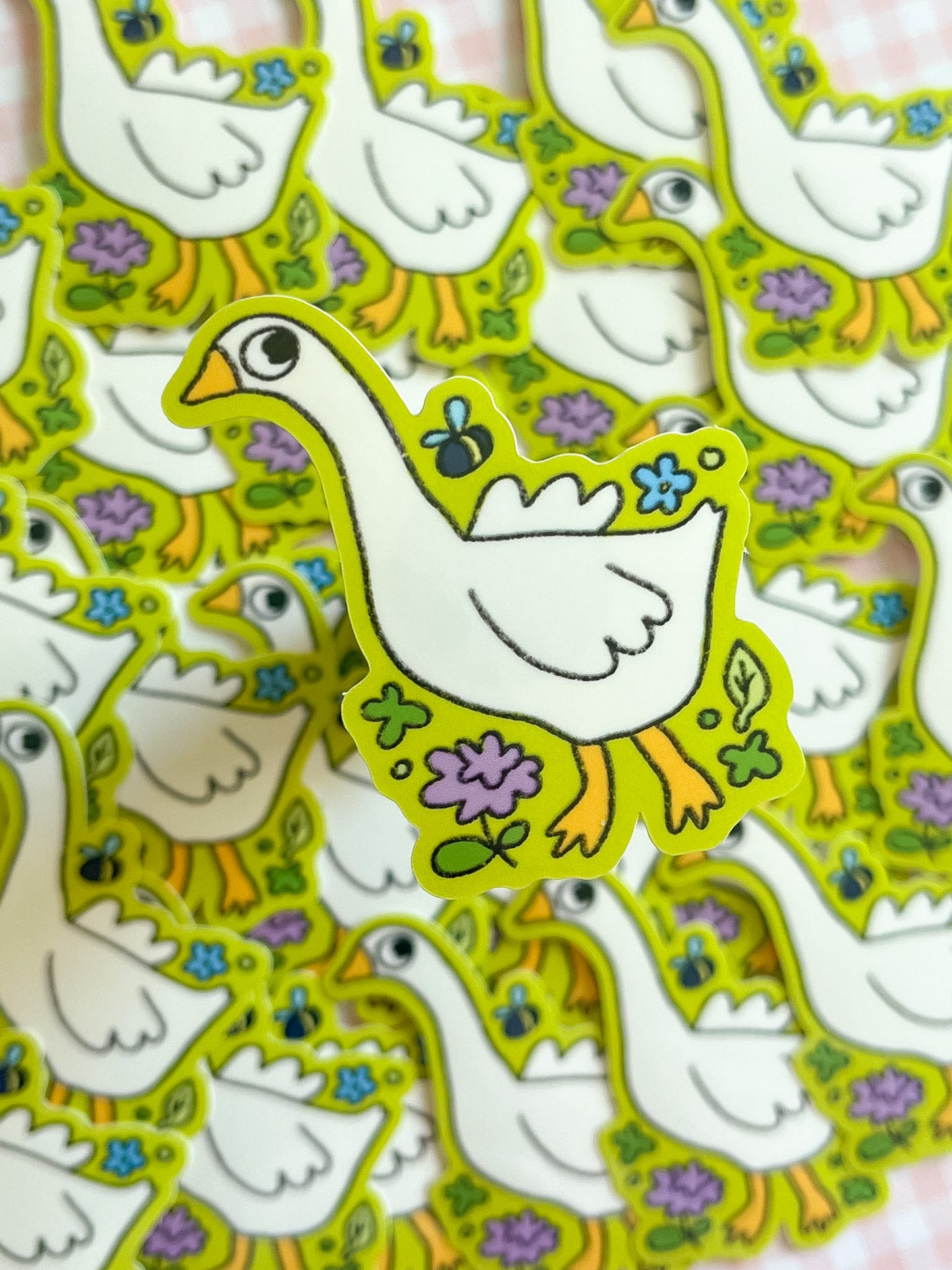 Meadow Goose Sticker