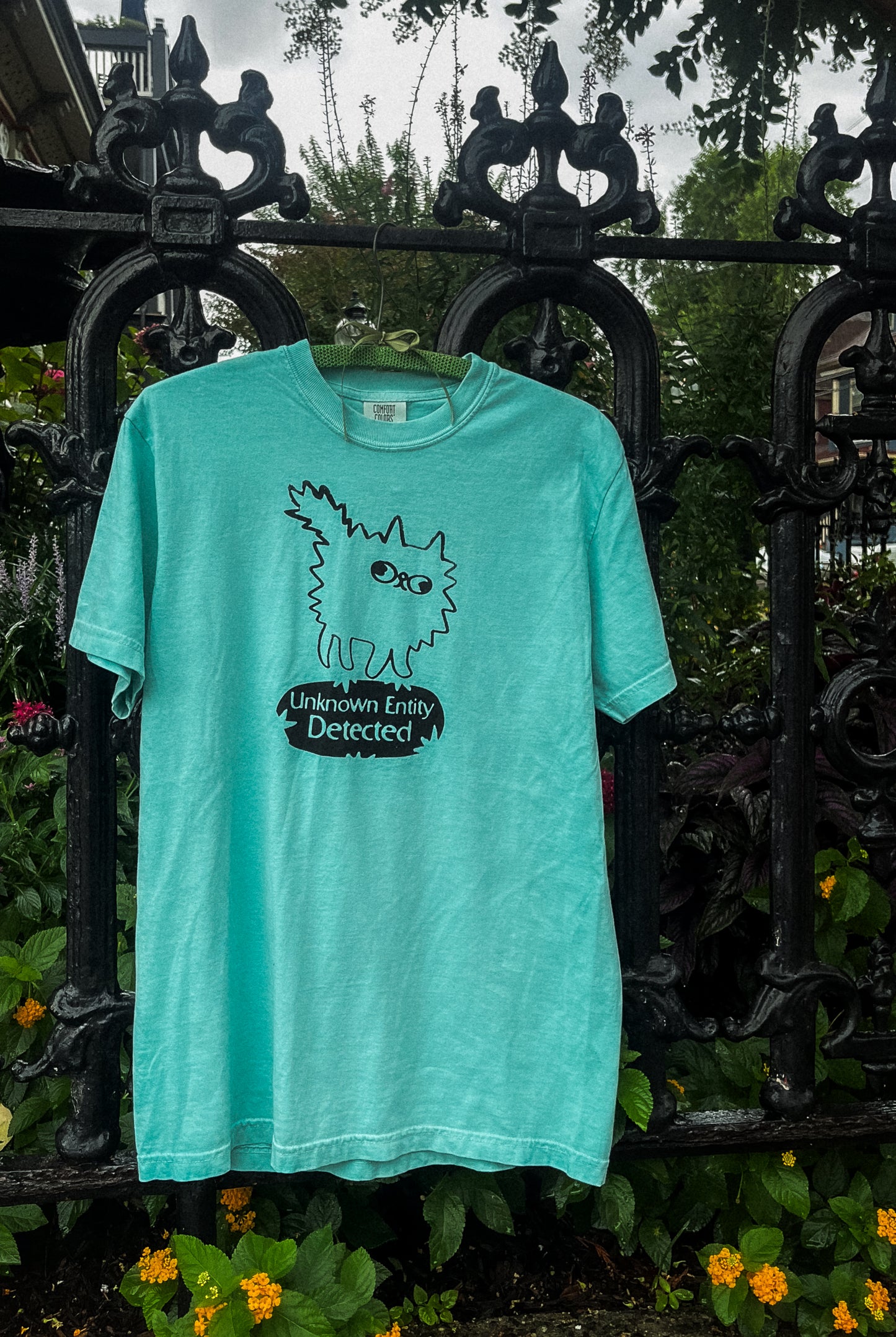 UNKNOWN ENTITY DETECTED - Made to Order Screen Printed T-Shirt