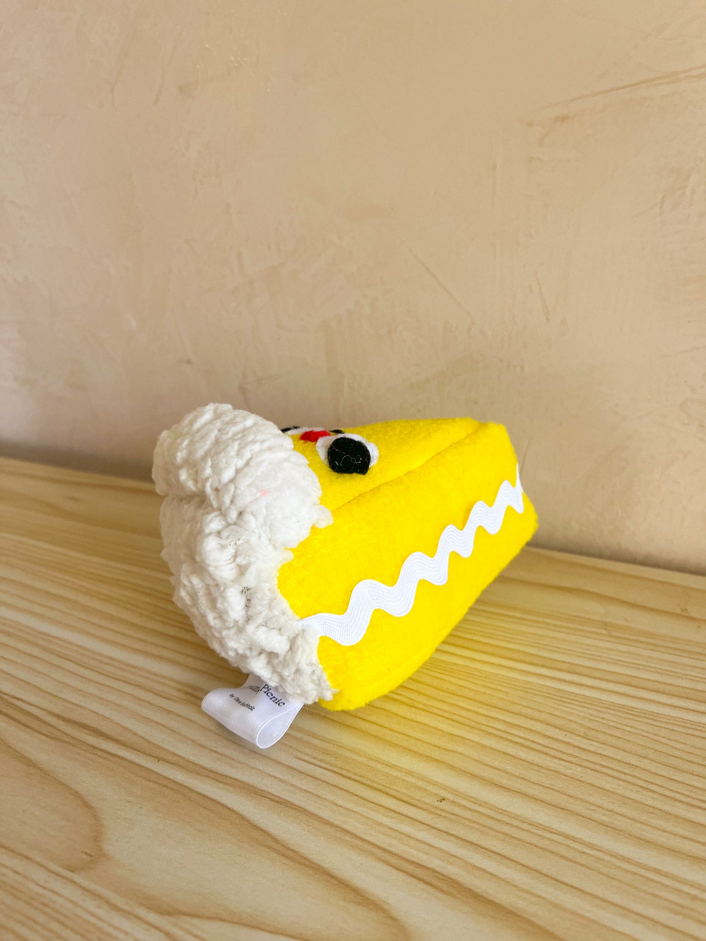 lemon meringue pie slice - Clunky Plush Collectible