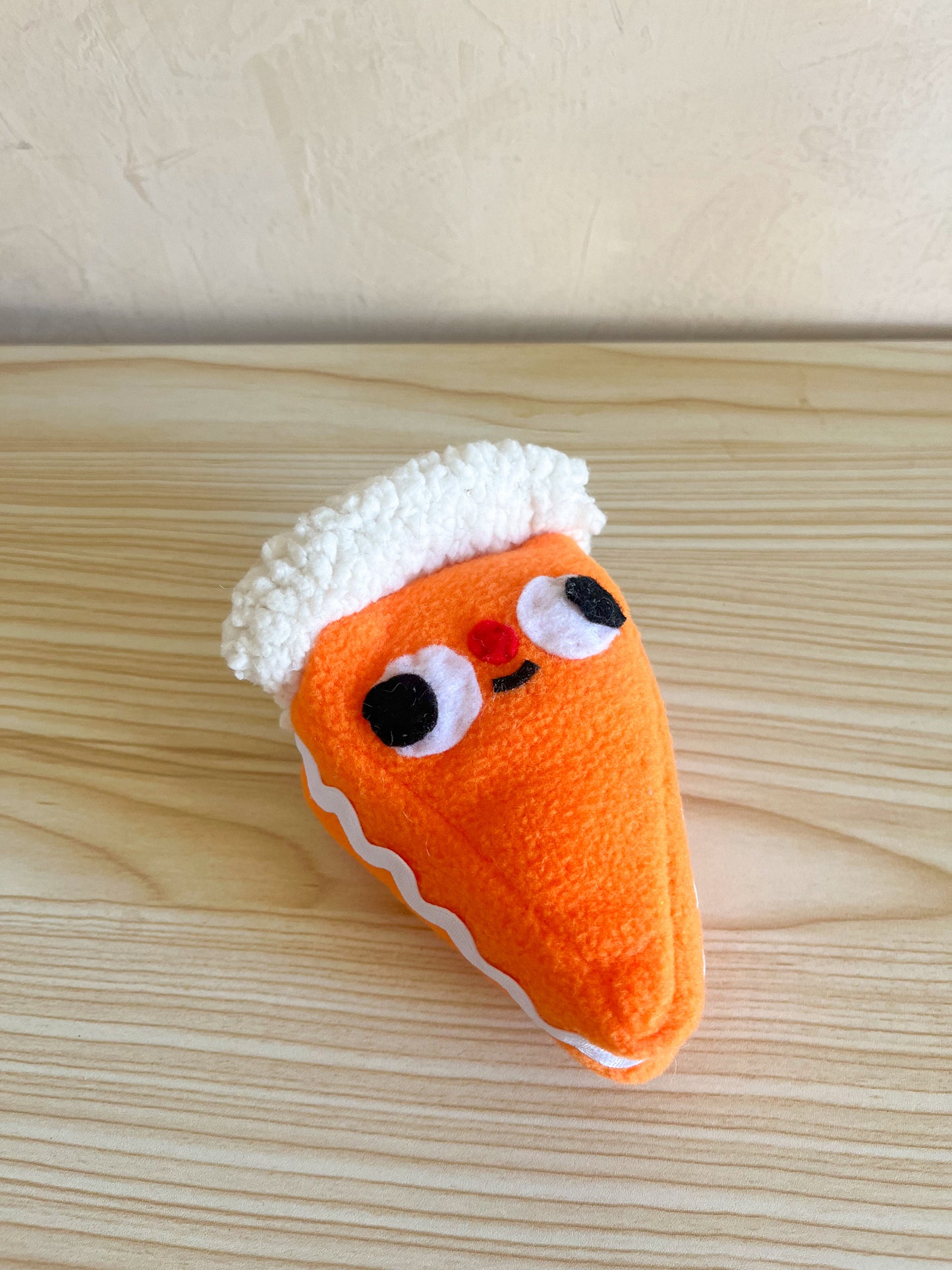 pumpkin pie slice - Clunky Plush Collectible