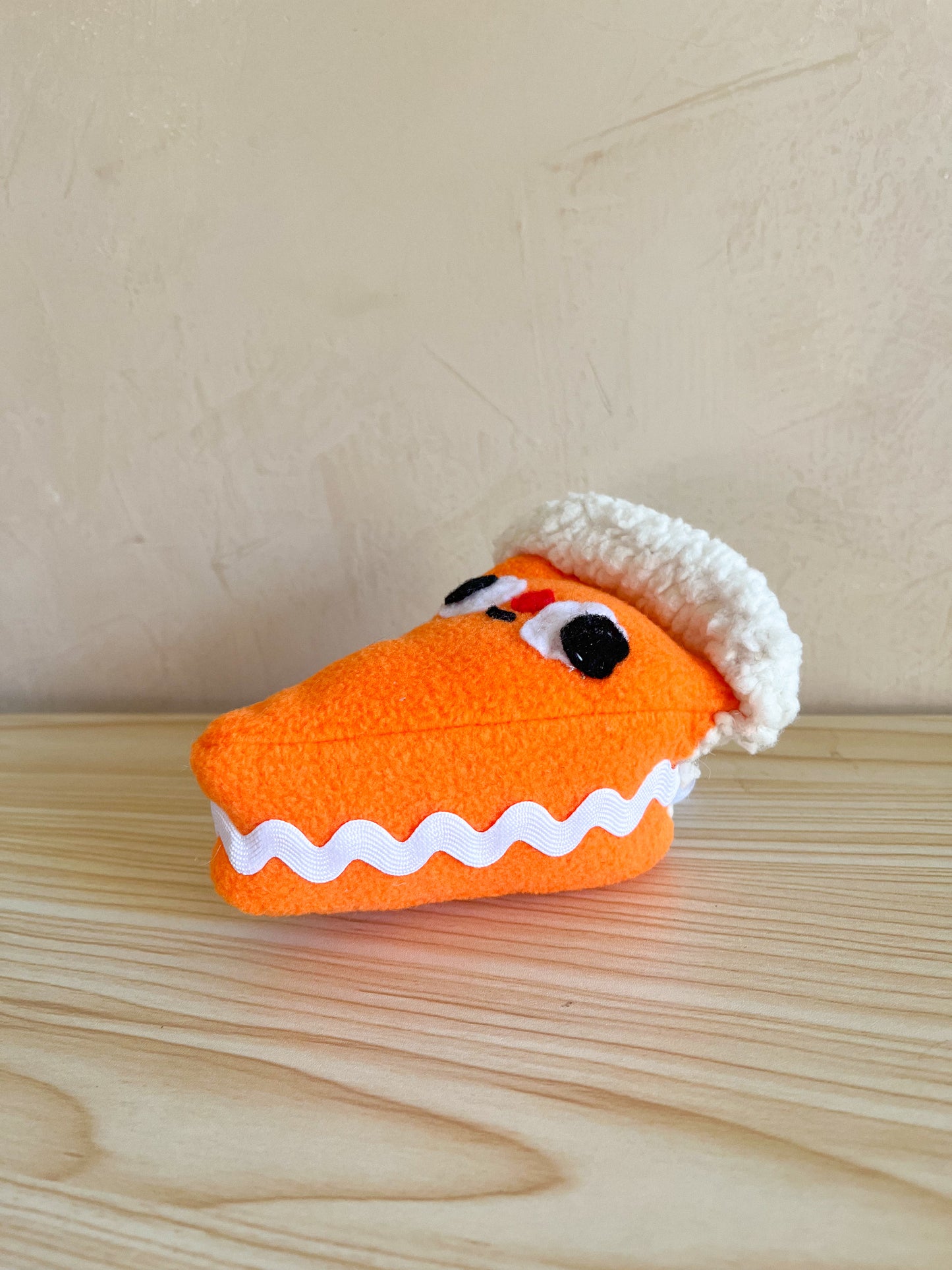 pumpkin pie slice - Clunky Plush Collectible