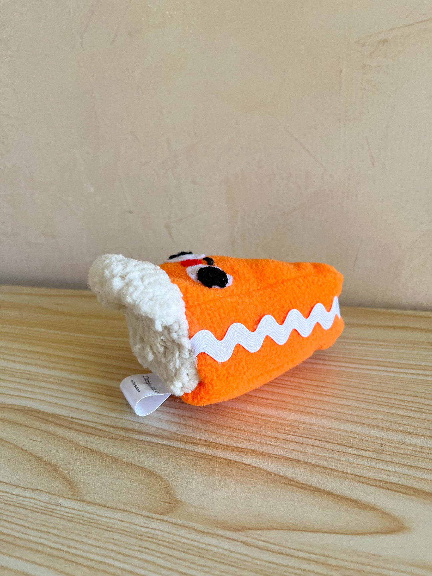pumpkin pie slice - Clunky Plush Collectible