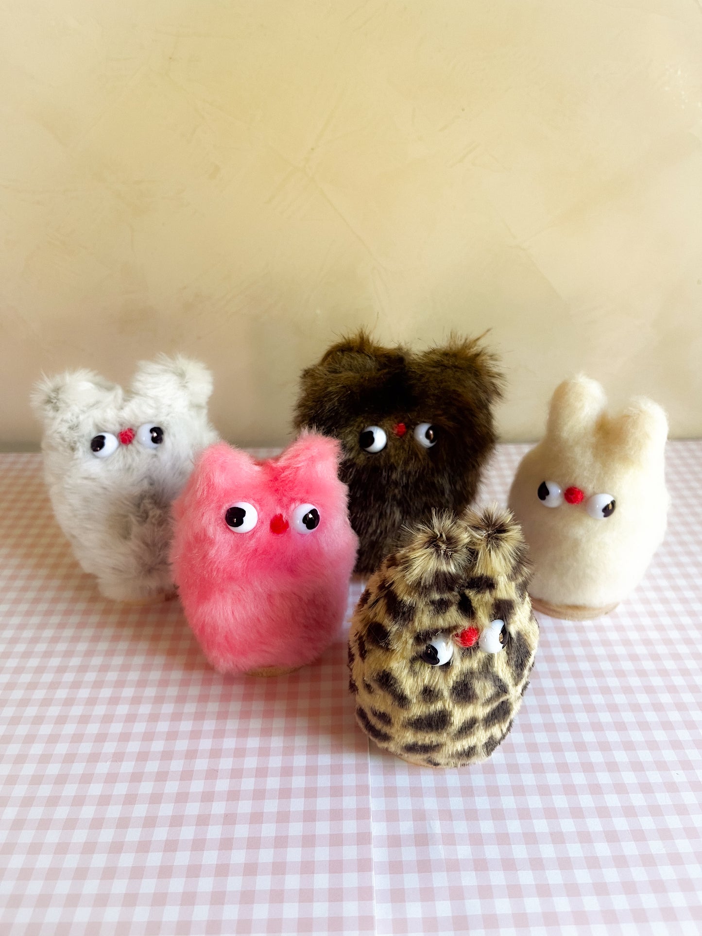 Dust Bunny Blind Box - Upcycled Faux Fur Figurine