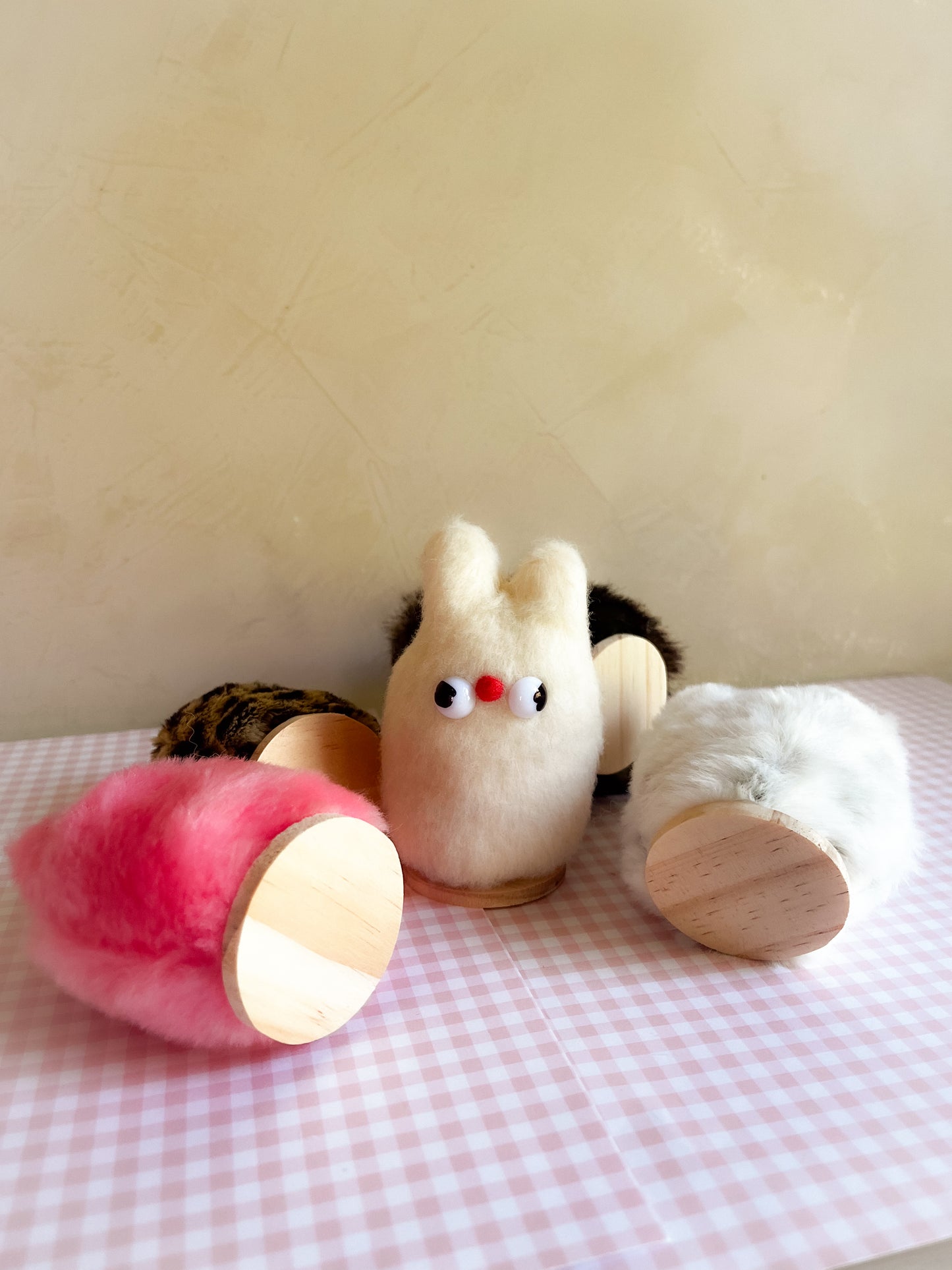Dust Bunny Blind Box - Upcycled Faux Fur Figurine