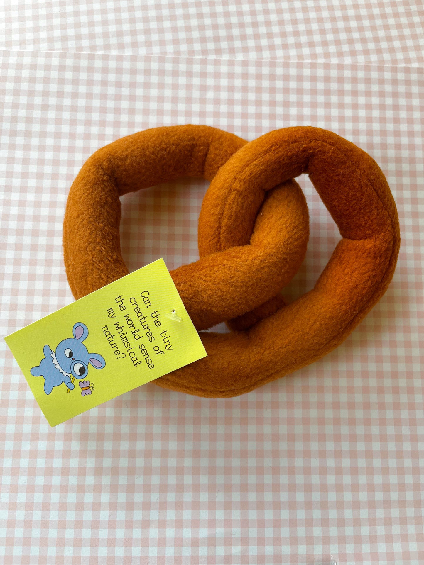 SALTED PRETZEL #1- Clunky Plush Collectible