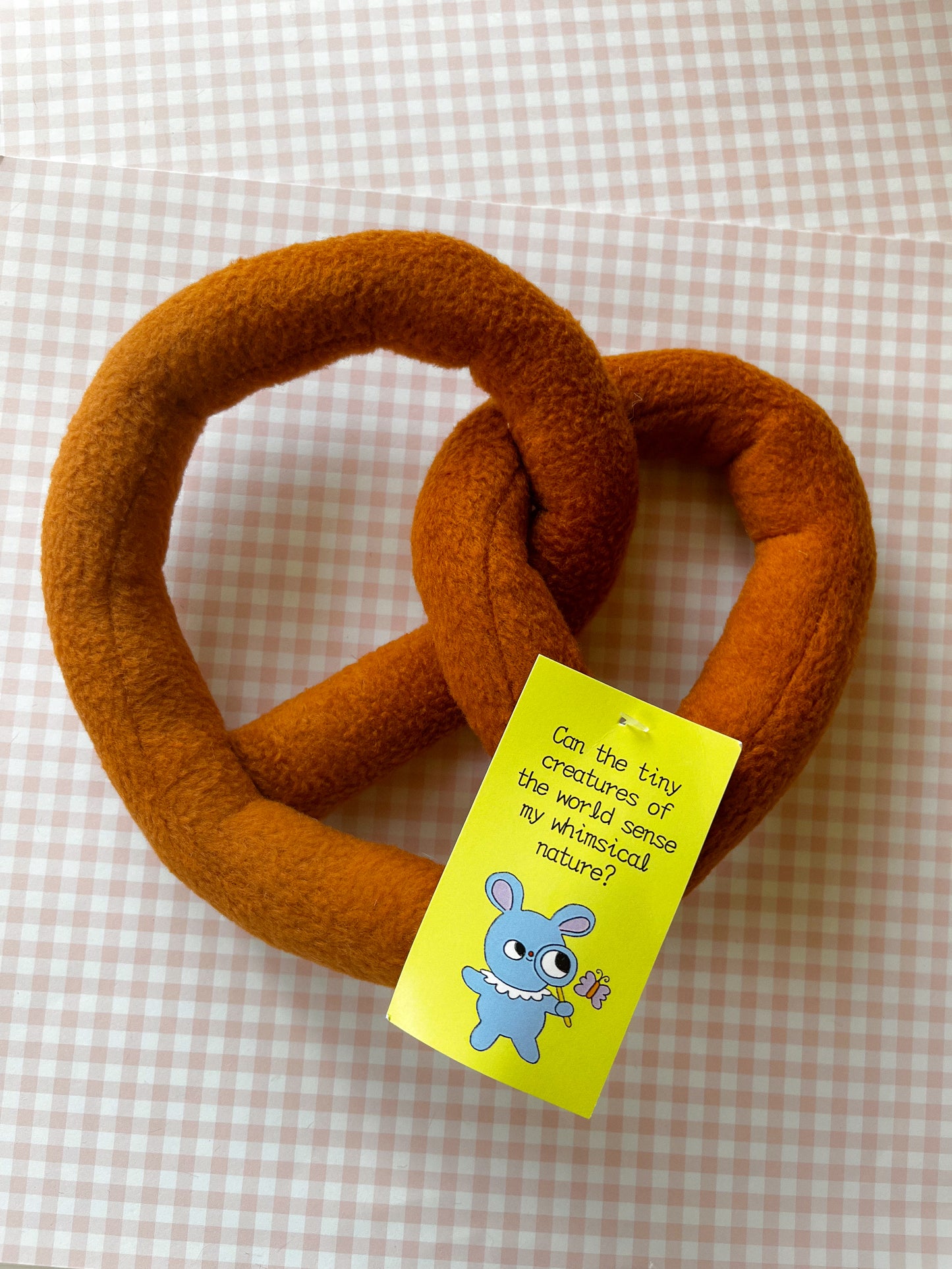 RAINBOW SPRINKLE PRETZEL #1 - Clunky Plush Collectible