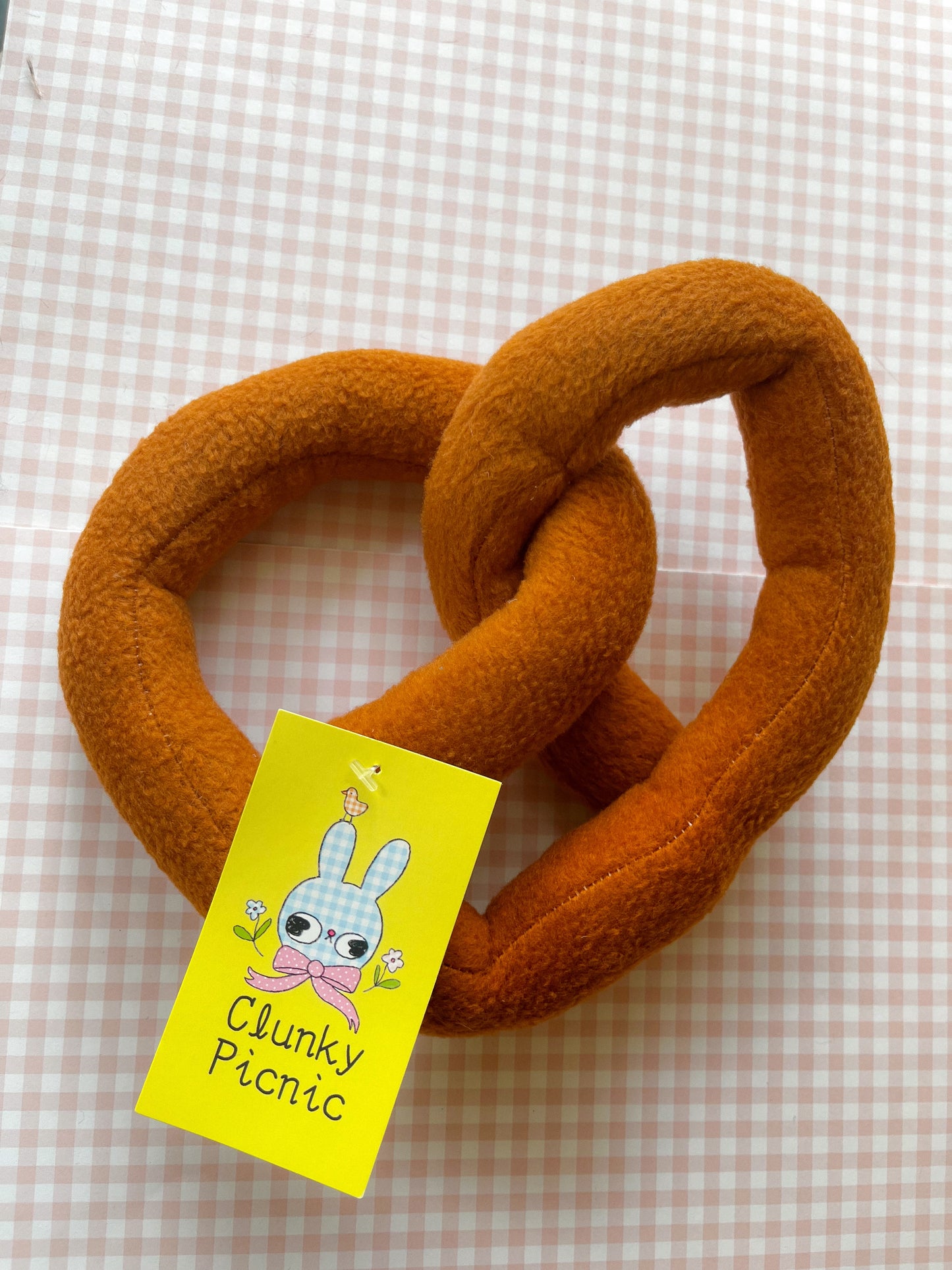 RAINBOW SPRINKLE PRETZEL #2 - Clunky Plush Collectible