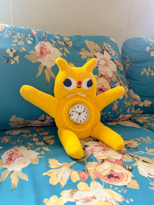 Baby Goob Plushie Friend Clock