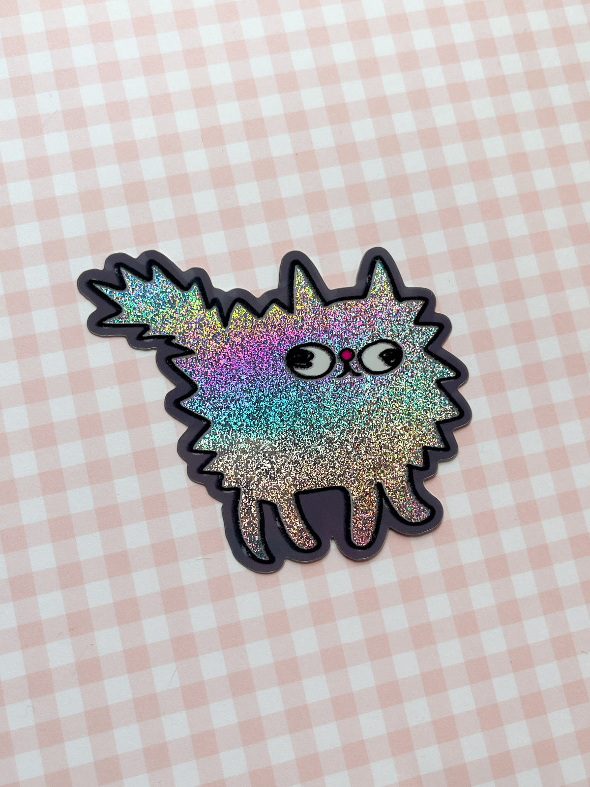 SCAREDY CAT Sticker