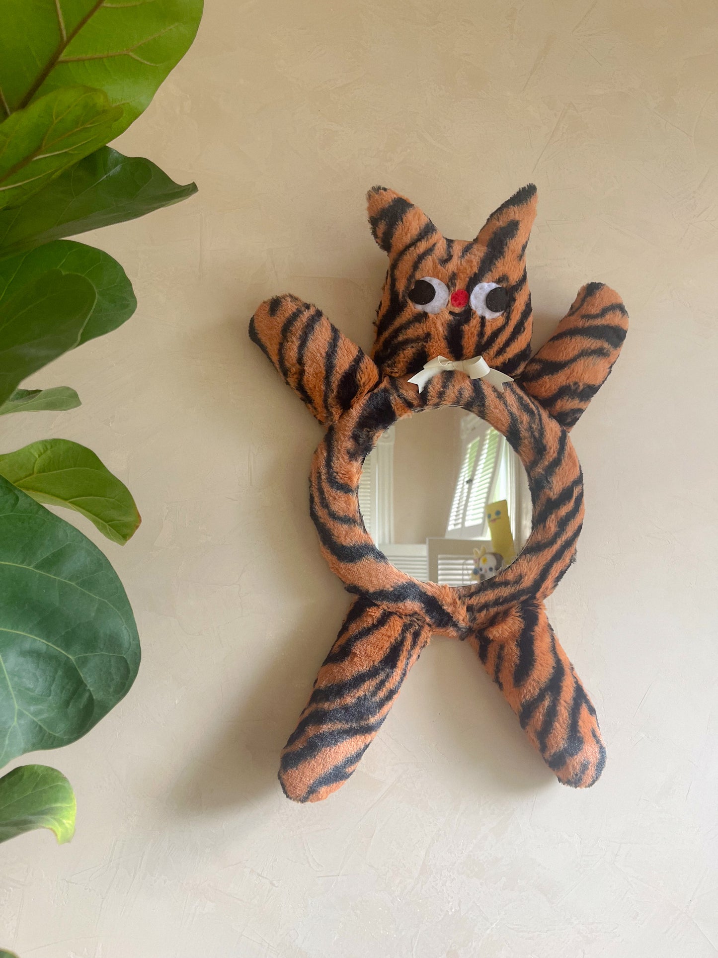 Tiger • Clunky Picnic Plush Mirror