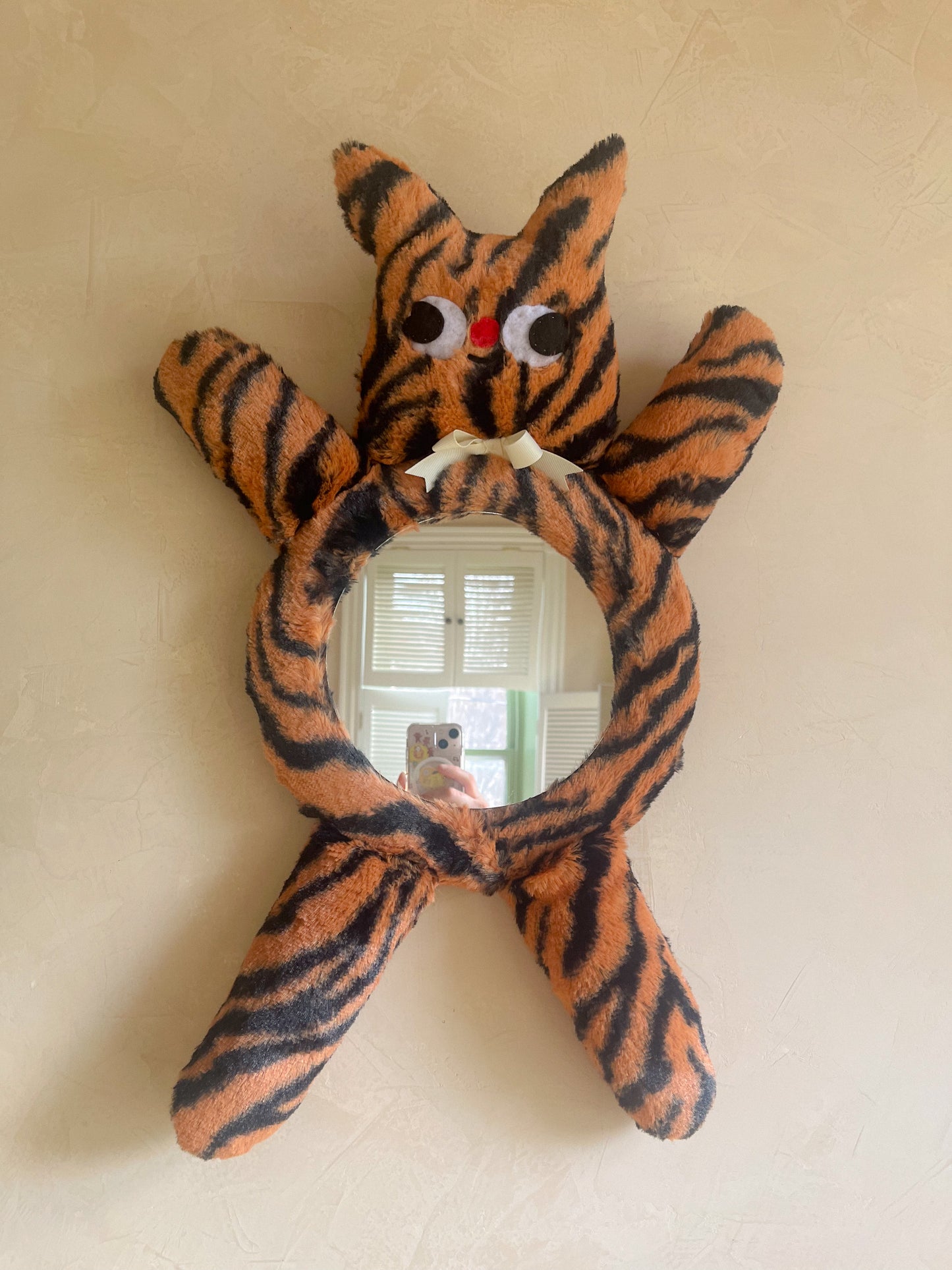 Tiger • Clunky Picnic Plush Mirror