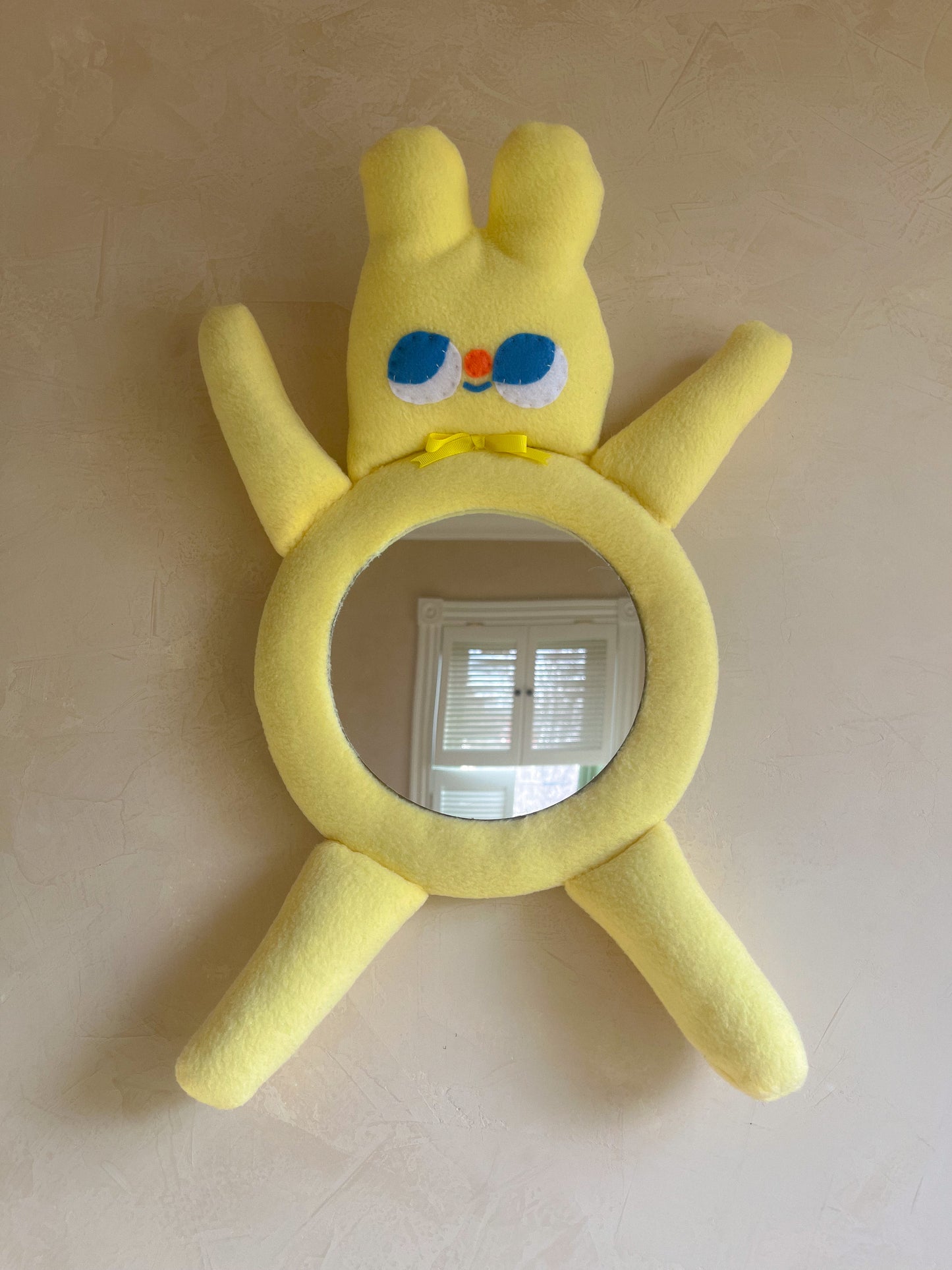Butter Bear • Clunky Picnic Plush Mirror