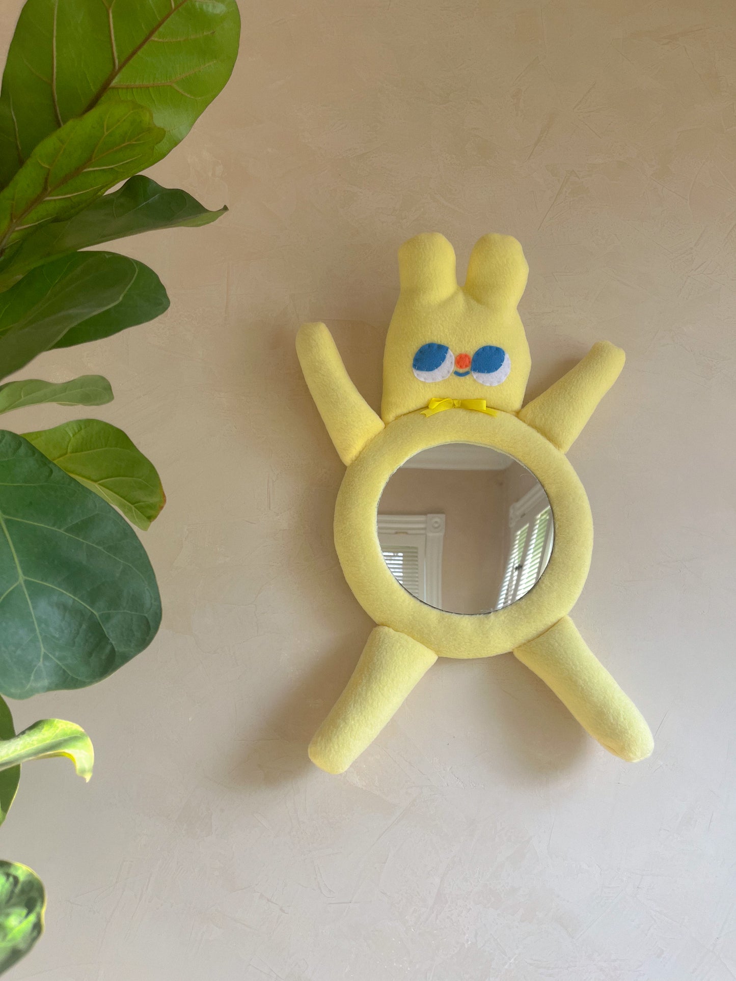 Butter Bear • Clunky Picnic Plush Mirror