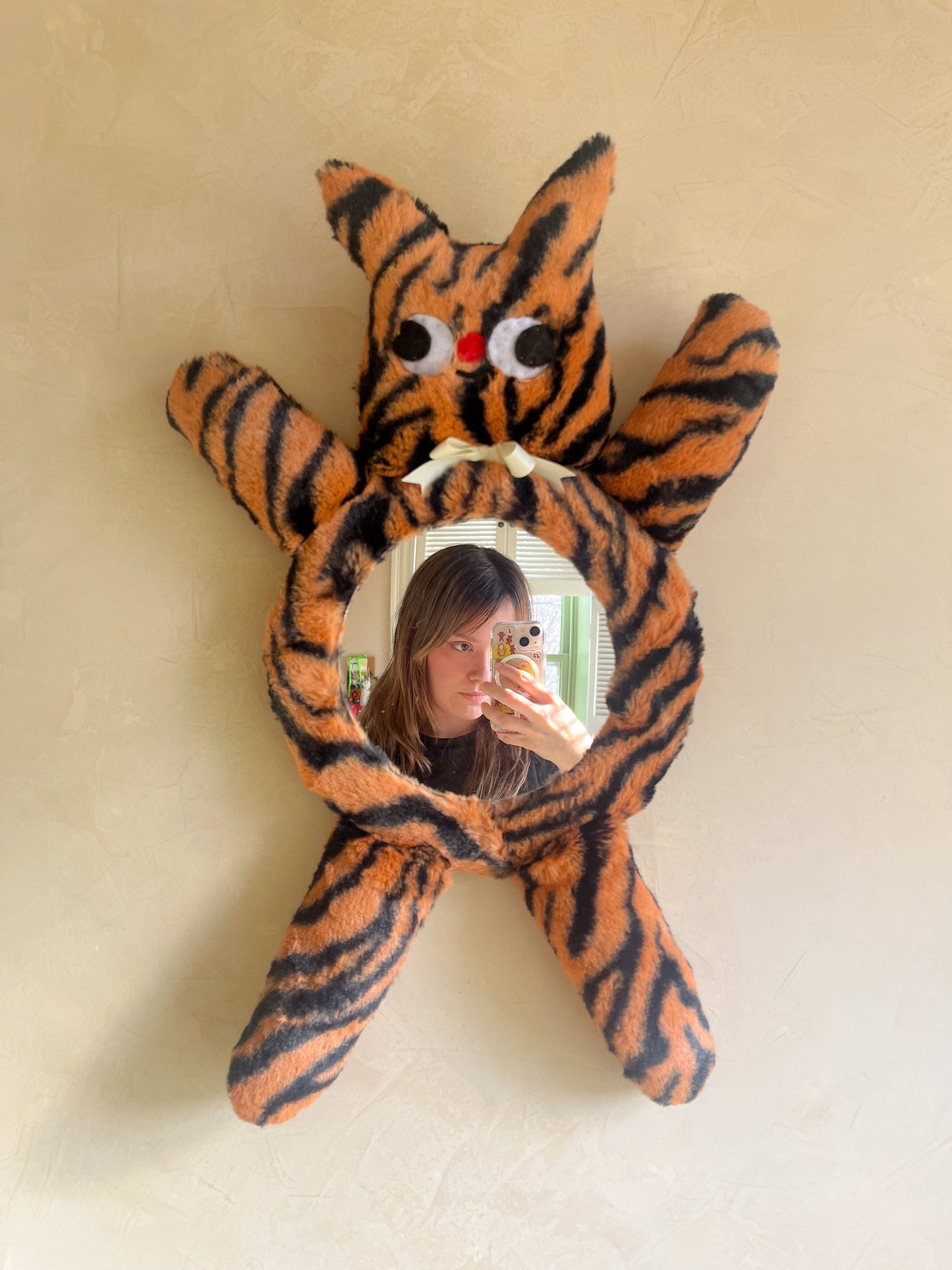 Tiger • Clunky Picnic Plush Mirror