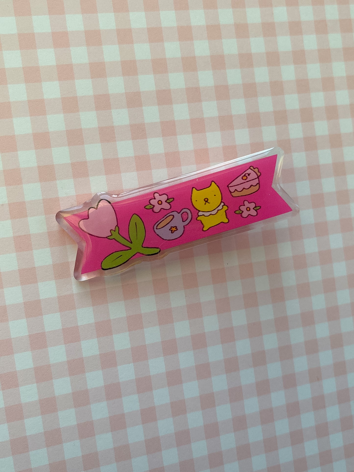 Springtime Banner Hair Clips