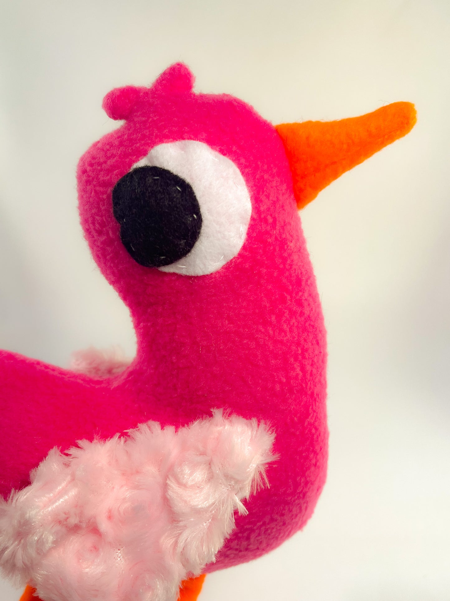 Flamingo #2  - Clunky Plush Collectible